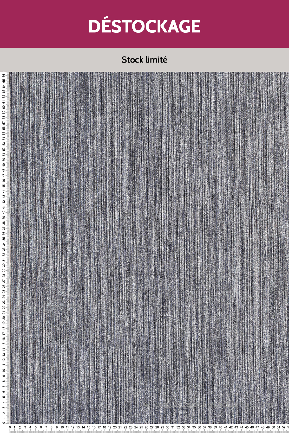 Papier peint Destockage - Faux uni irisé bleu argenté - Special FX de Lutèce