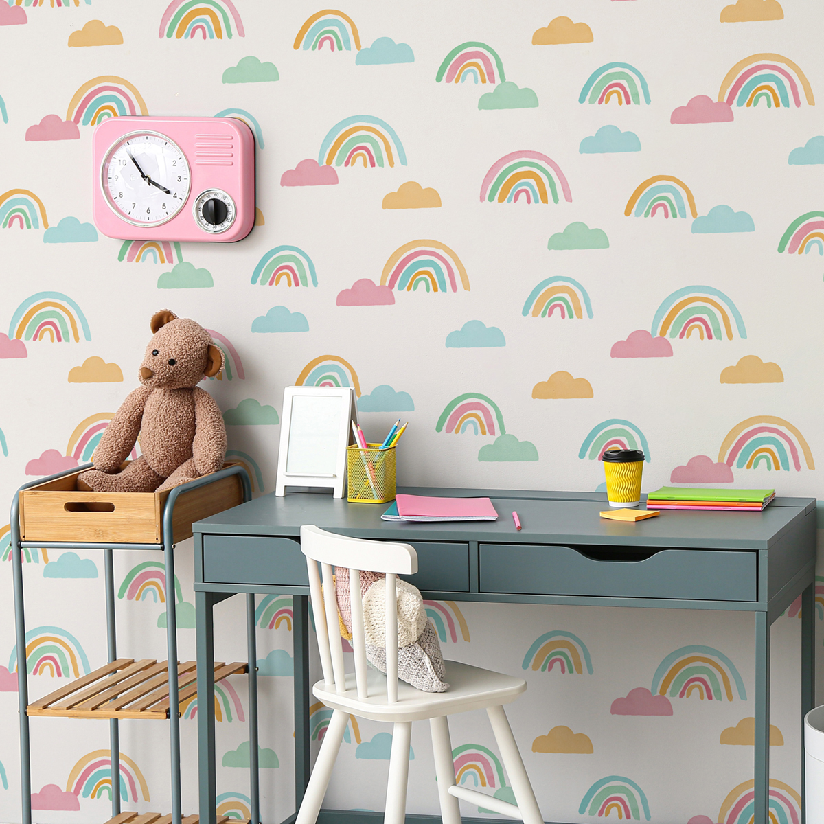 Papier peint Arc en Ciel multicolore - Imagine de Lutèce AMB2 | Réf. LTC-DL27562
