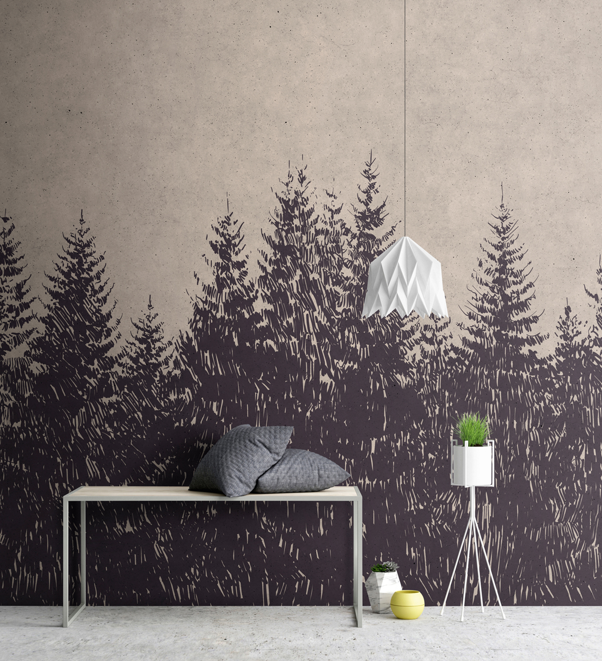 Papier peint panoramique Forêt Black Forest 1 - Référence DD110511 - Intissé 200g/m2 - Standard 400 x 270