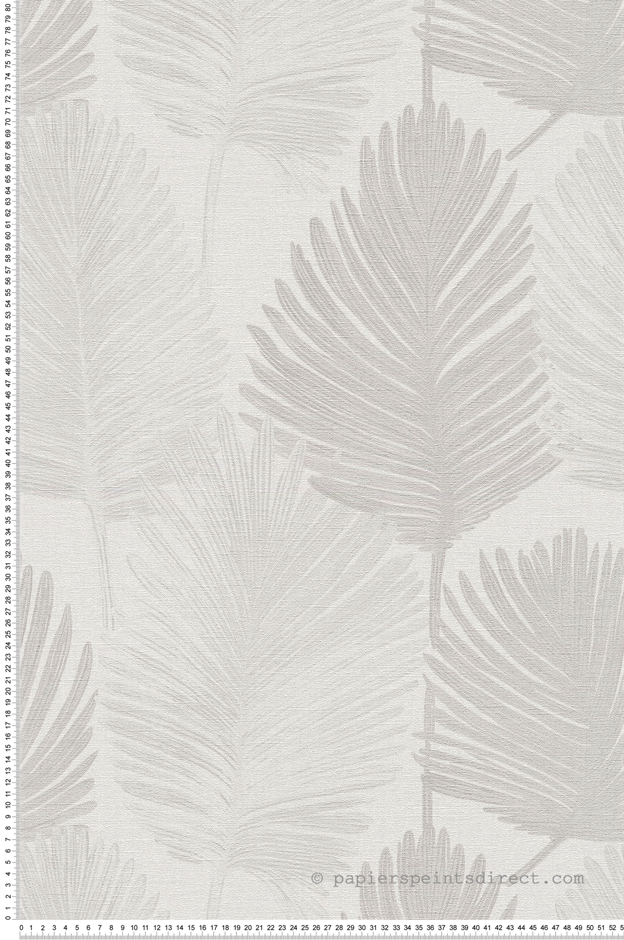 Papier peint Palme Nature gris perle - Metropolitan Stories 4 Hot Spots d'A.S. Création | Réf. AS-786733