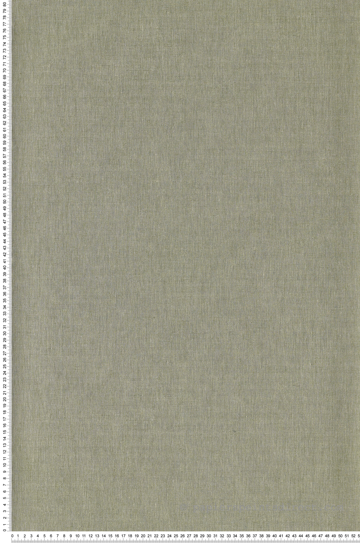 Papier peint Uni toile vert olive chiné - Au Bistrot d'Alice de Casélio | Réf. BIS68527203