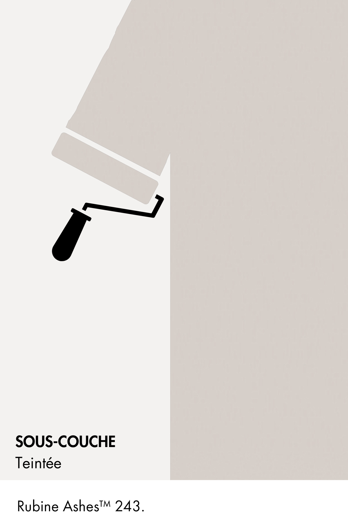 Sous-couche teintée Rubine Ashes n°243 Intelligent ASP (All Surface Primer) 1 litre