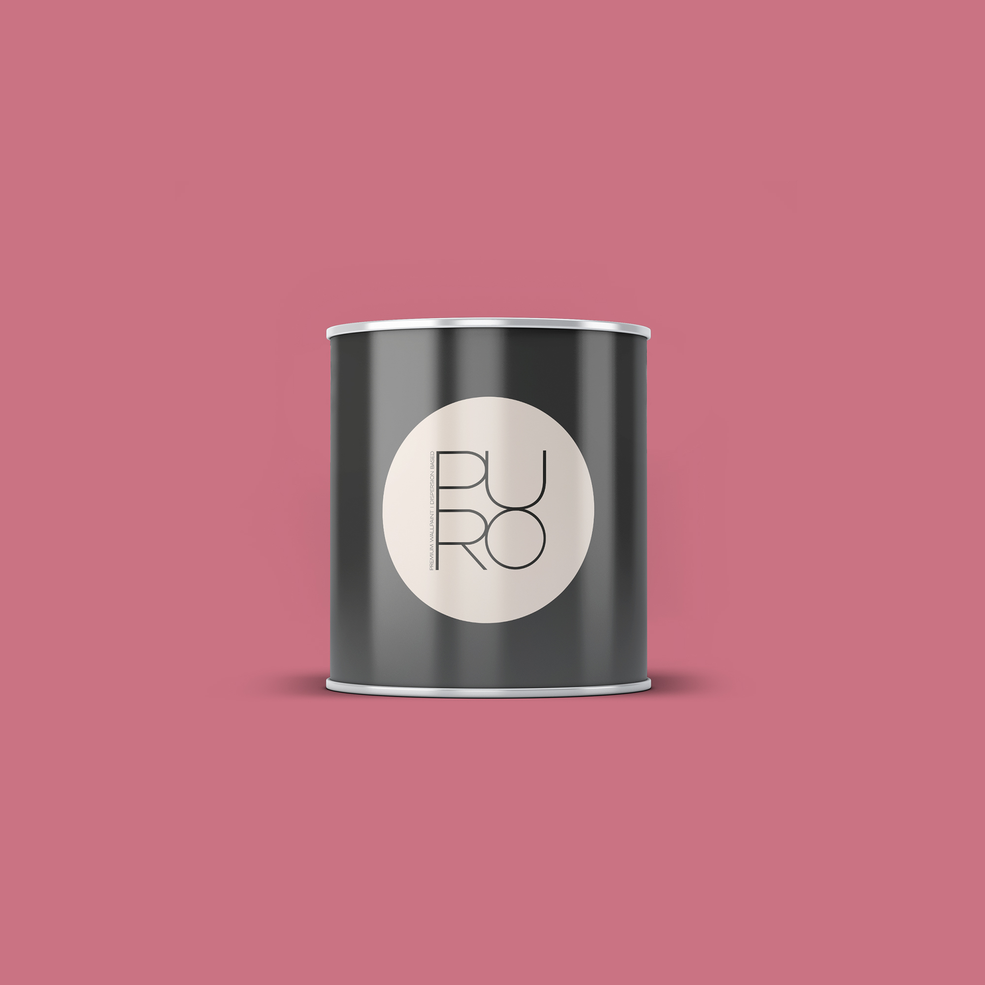 Image d'un pot de 1 litre de peinture Puro rose peachy pink  - c2032