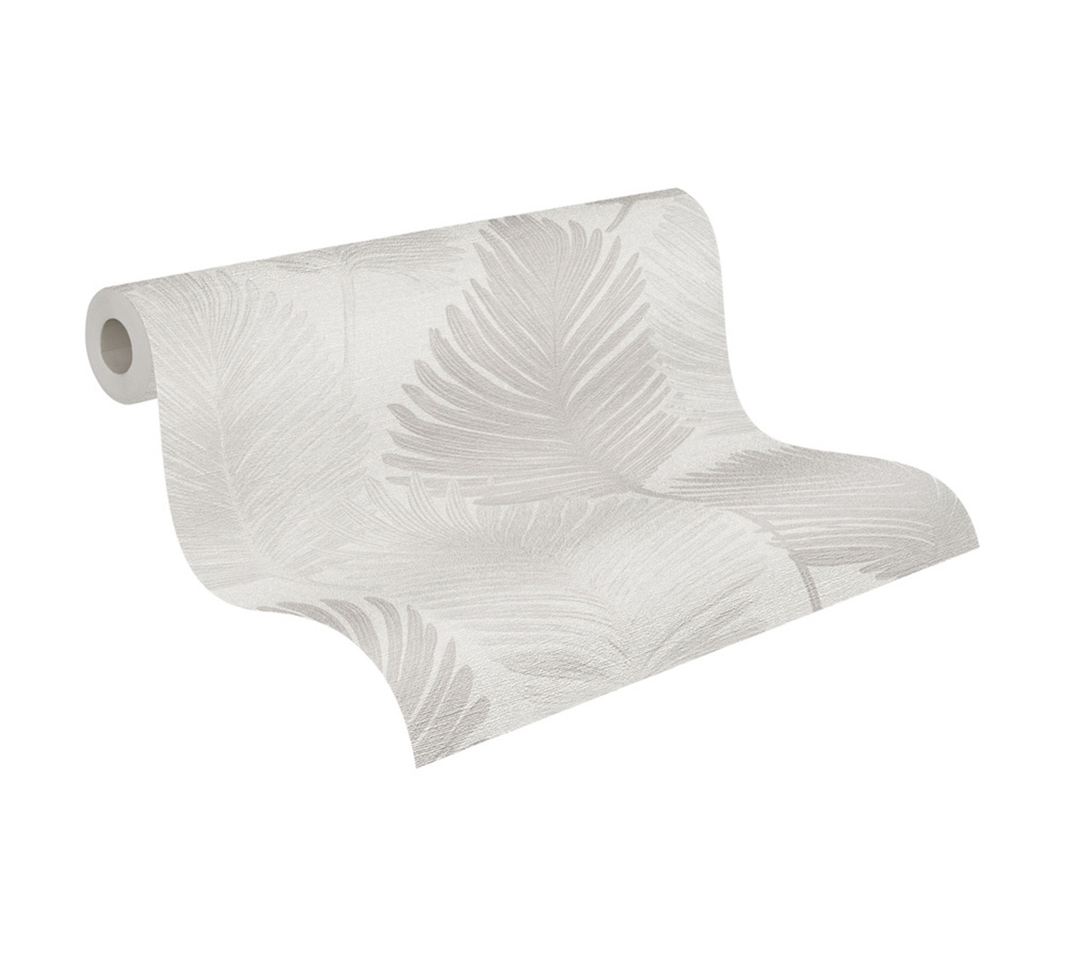 Papier peint Palme Nature gris perle - Metropolitan Stories 4 Hot Spots d'A.S. Création AMB4| Réf. AS-786733