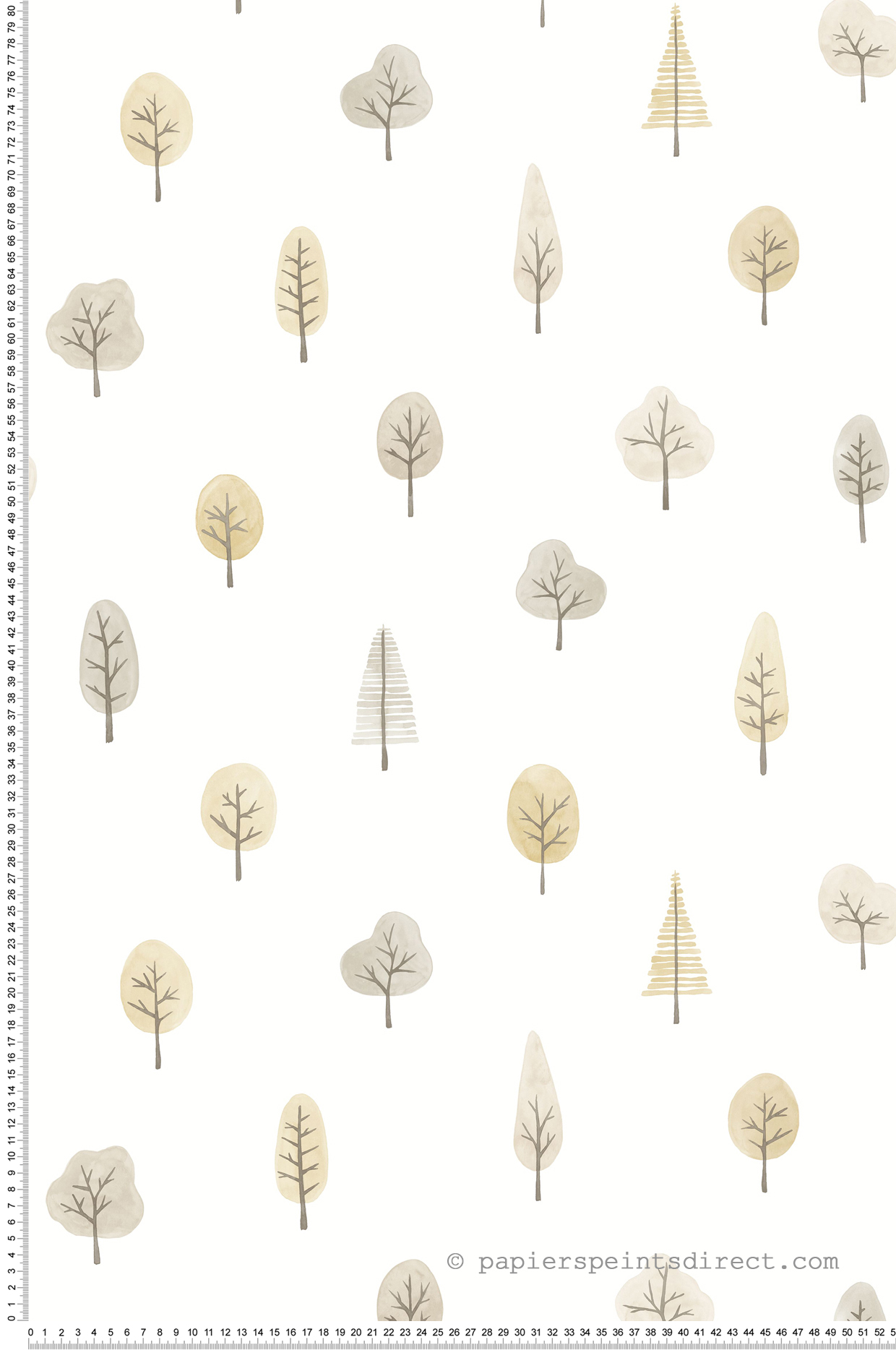 Papier peint Arbre Walk in the Park naturel - Once Upon A Time 2 de Casadéco | Réf. OUTD200861991