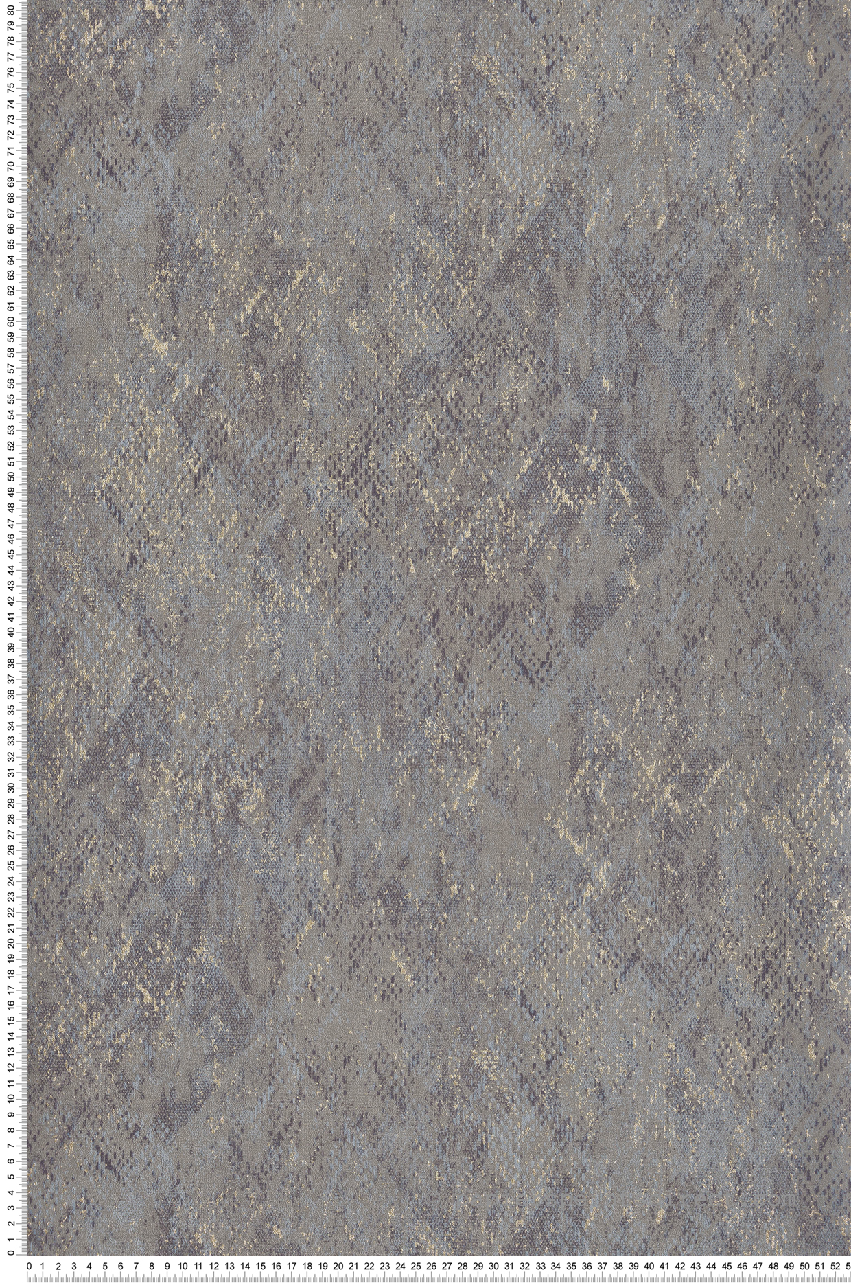 Papier Peint Faux Uni Python anthracite - Nomade d'Ugépa | Réf. UGP-M33419