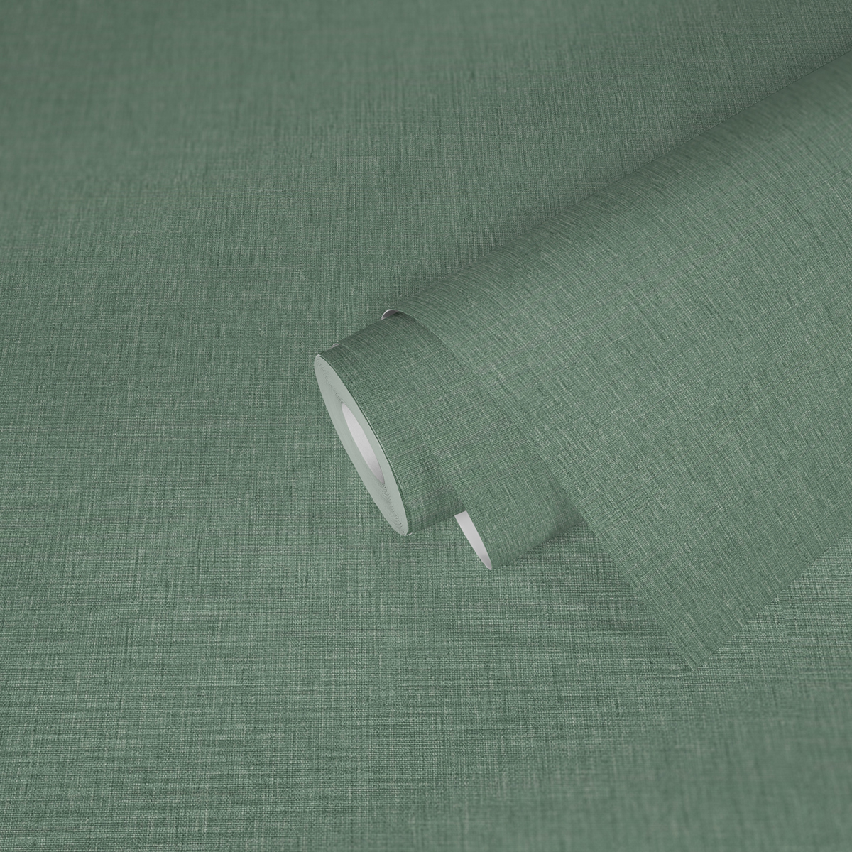 Papier peint Uni Tissé Délicat vert sauge - Stories of Life d'A.S. Création AMB2 | Réf. AS-396519