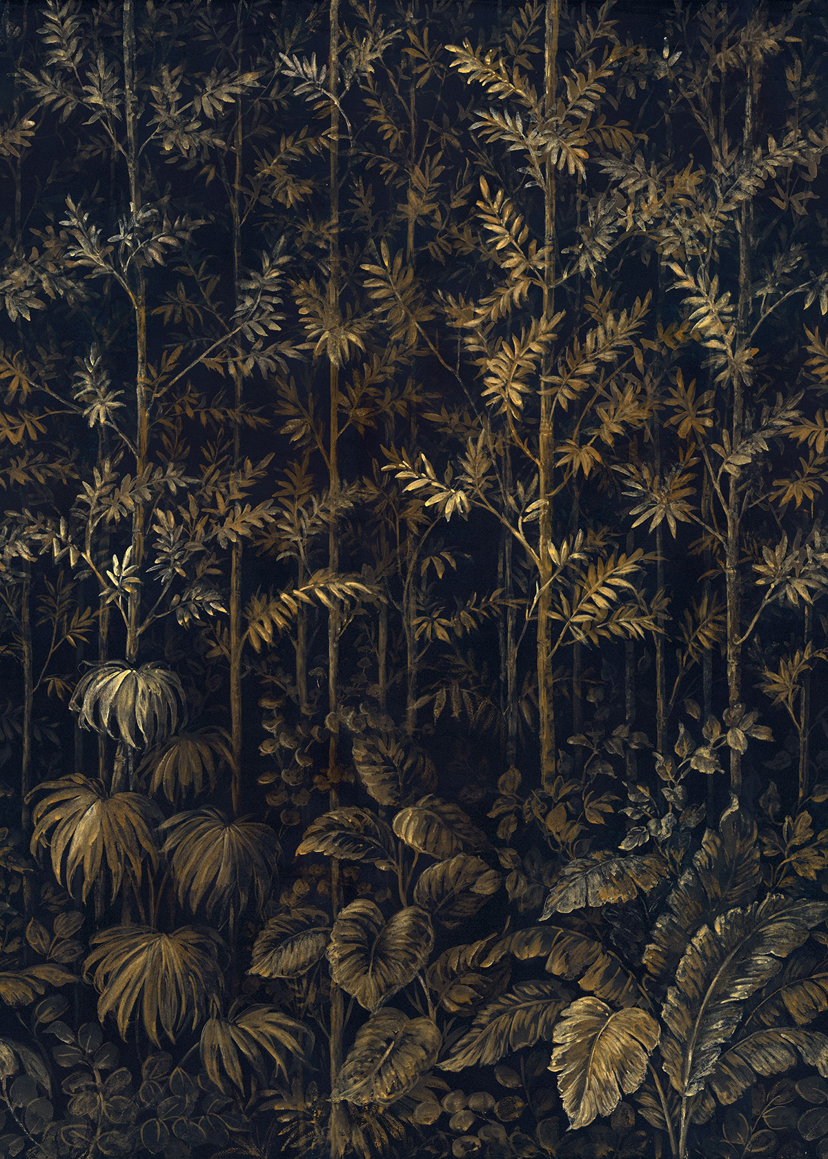 Papier peint panoramique Forêt Enchantée jaune - Beauty Full Image 2 de Casadéco | Réf. BFMA87099203