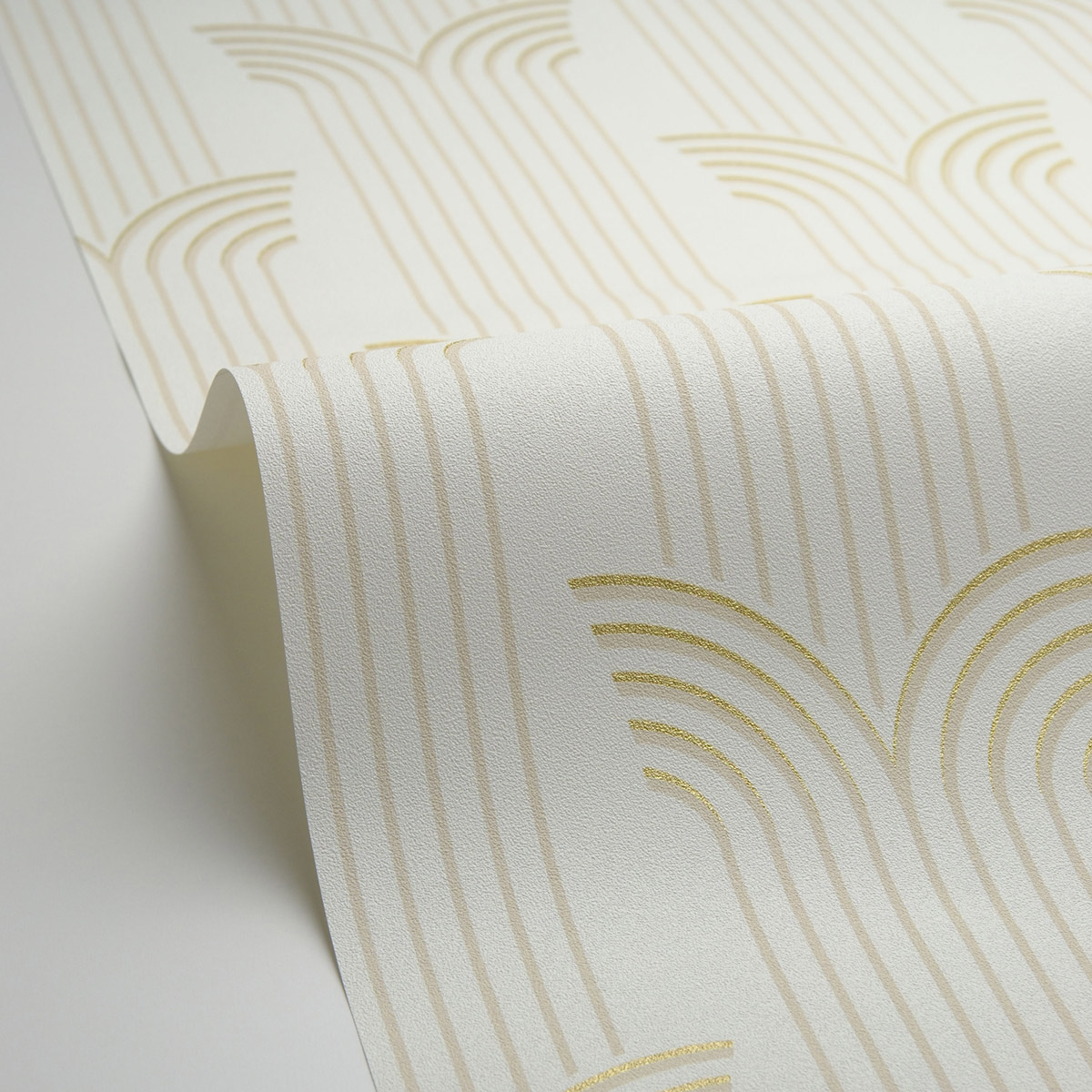 Papier peint Temple Glamour beige doré - Elégance de Casélio AMB3| Réf. ELC105291027