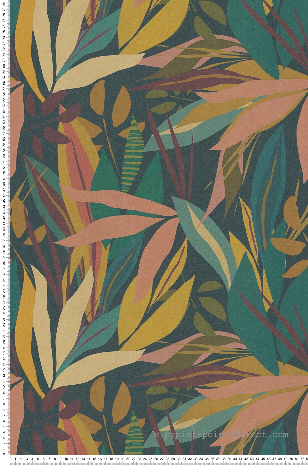 Papier peint Nature Graphique rose poudré bleu - Anna D'Andrea d'A.S. Création | Réf. AS-782091