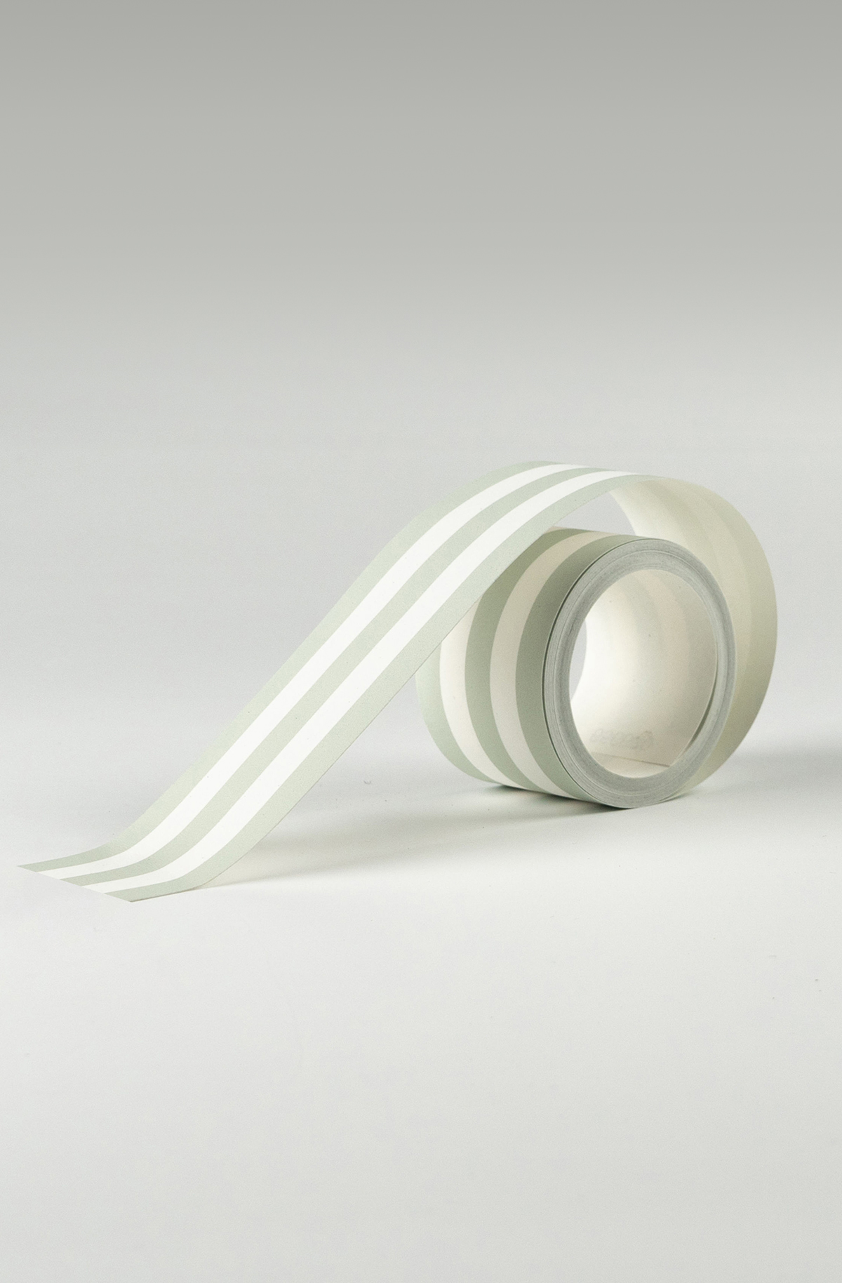 Galon Rayure Fine Délicate vert d'eau blanc - Galons et Frises de Casadéco | Réf. GAFR200417894