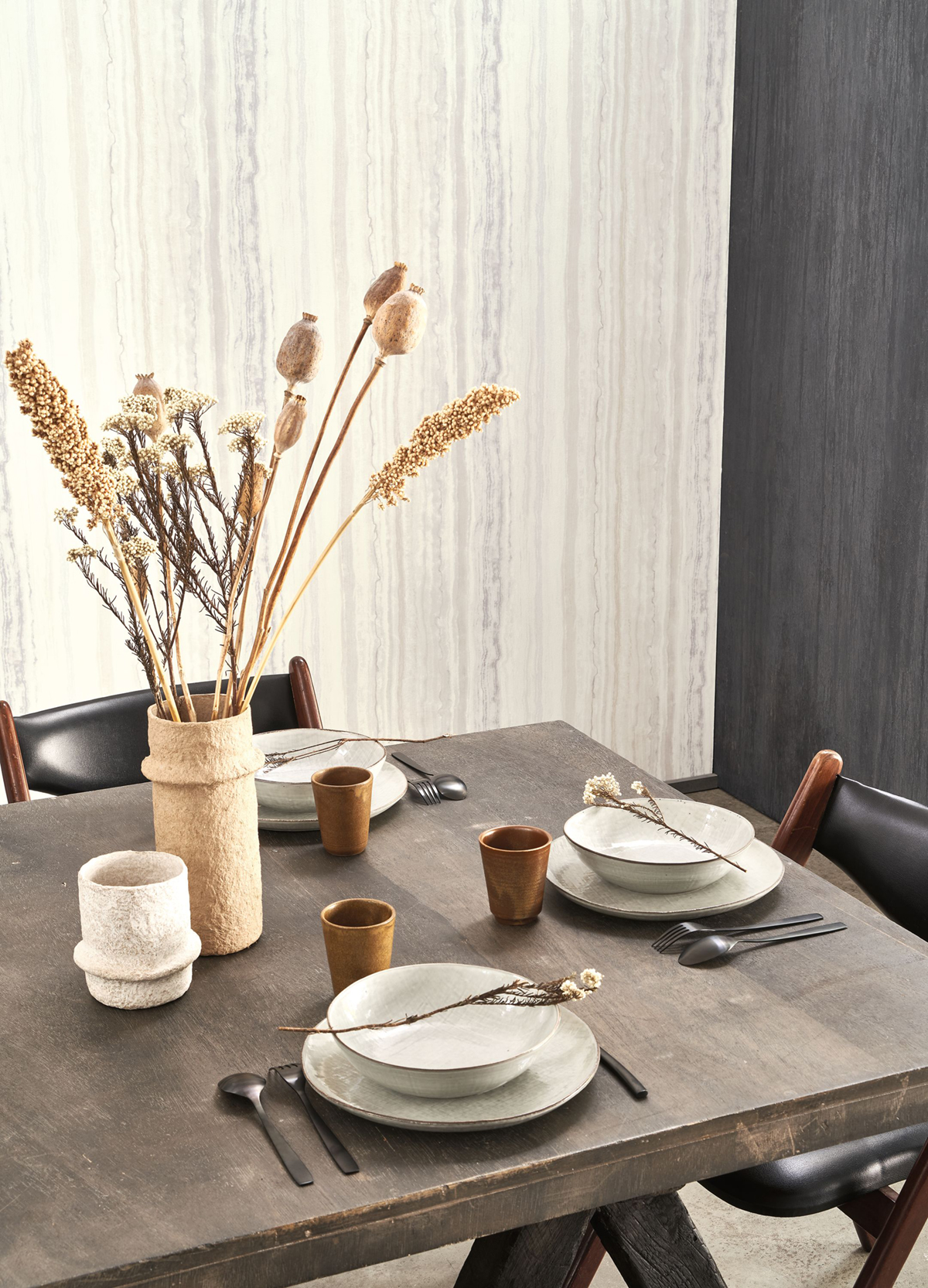 Papier peint Pierre Onyx blanc albâtre - Minerals de Casadéco AMB3 | Réf. MNRL88070136