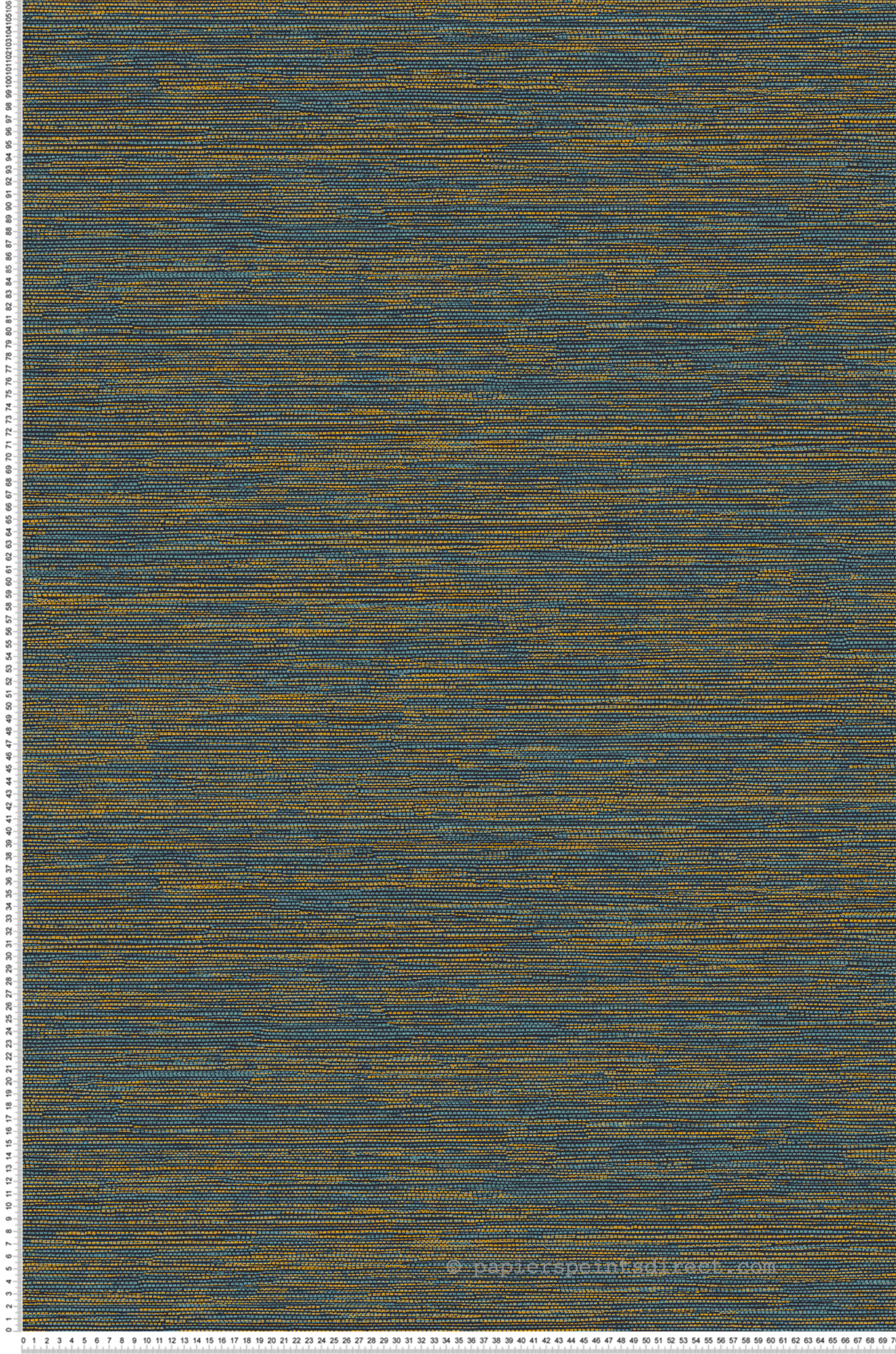 Papier peint Effet Sisal Texere bleu - Amani de Masureel | Réf. MAS-AMA308