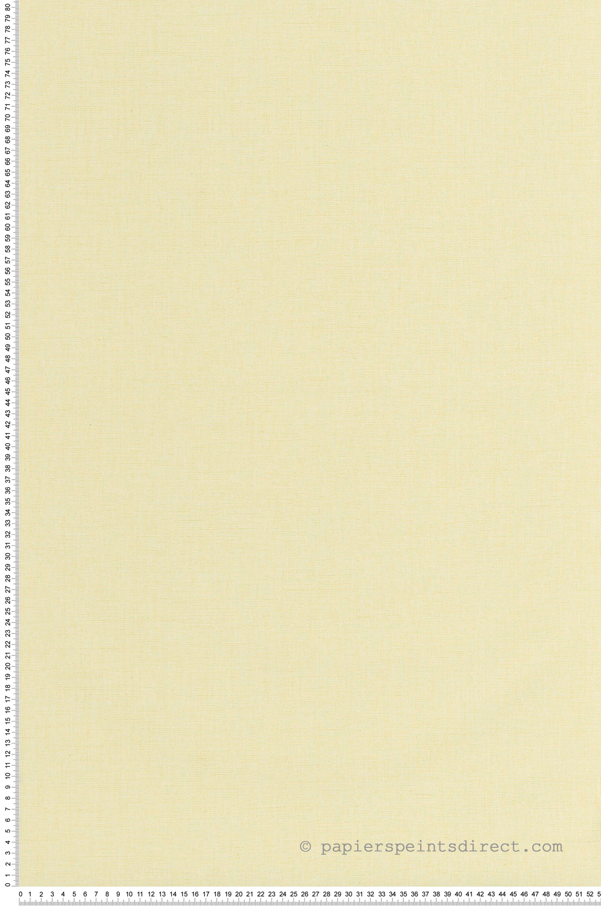 Papier peint Faux Uni Tissage jaune pastel - Line Up de Casélio | Réf. LNP103222000