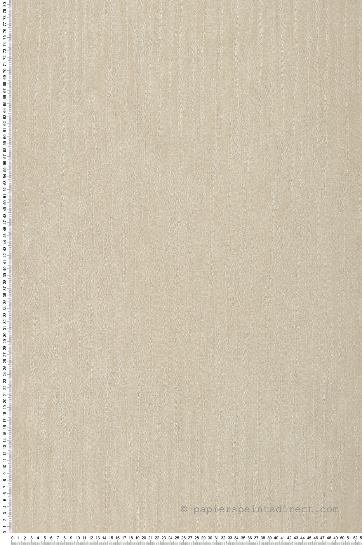 Papier peint Faux Uni Vague taupe clair et irisé - San Marco de Montecolino | Réf. MC-23693