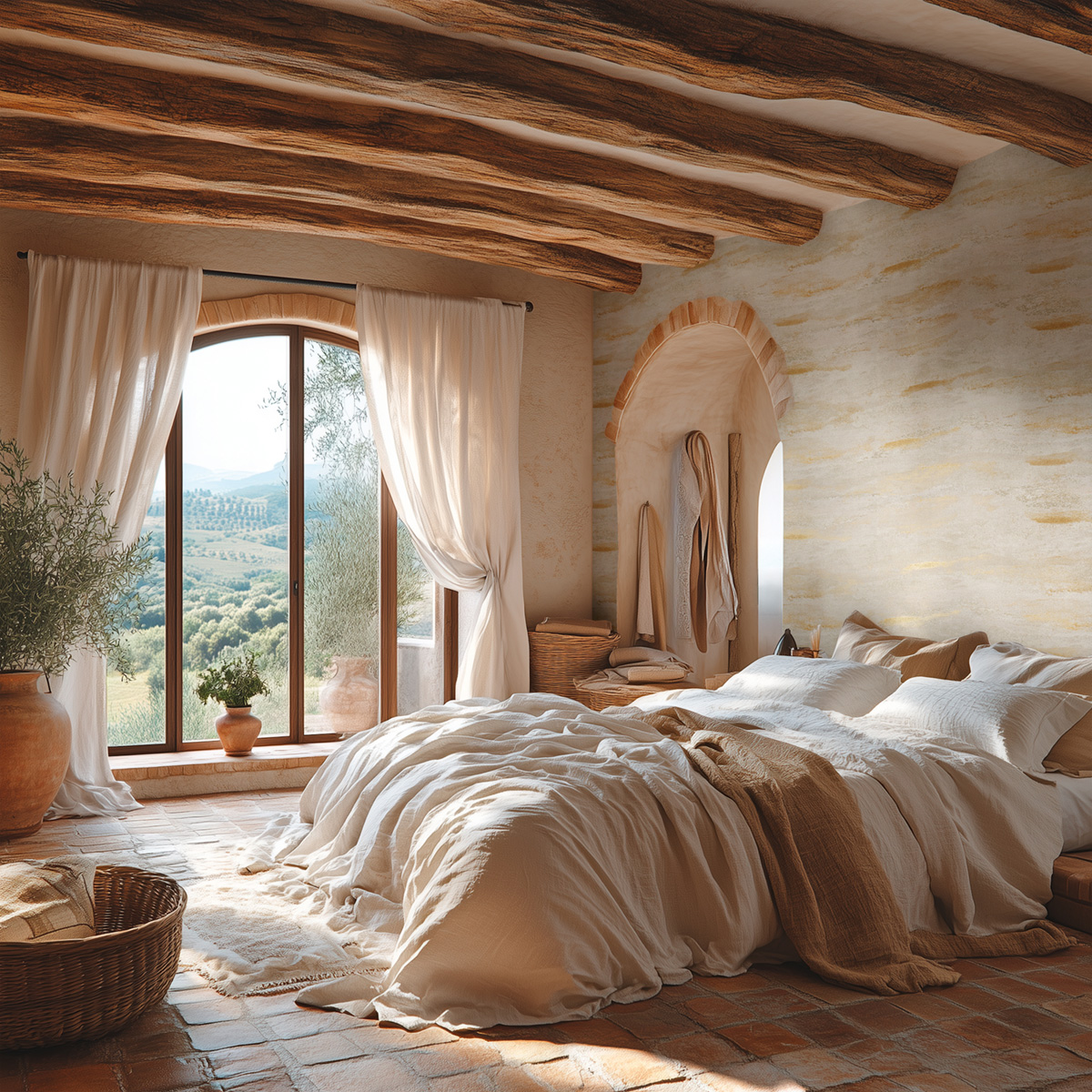 Papier peint Abstrait Coline Paysage beige pierre doré - Metropolitan Stories 4 Hot Spots d'A.S. Création | Réf. AS-786563