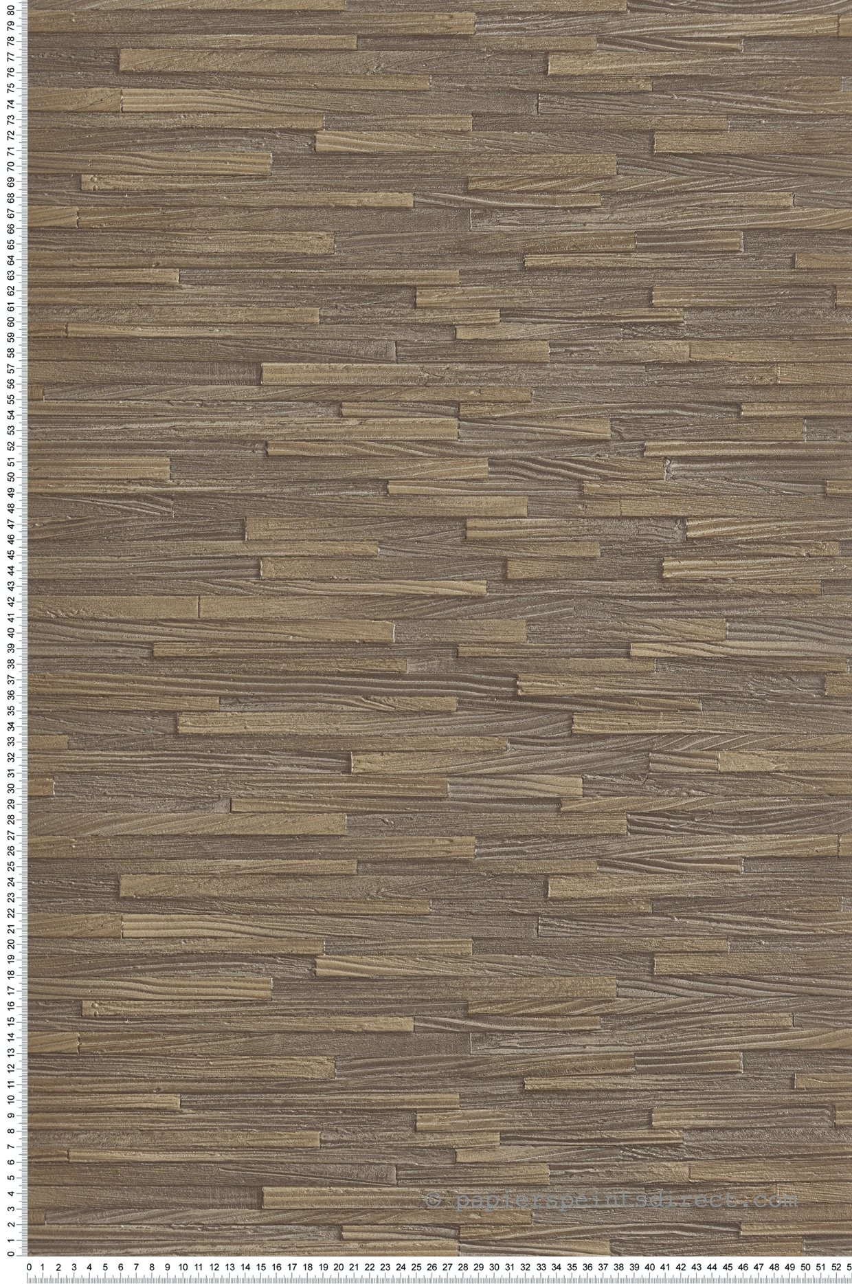 Papier peint Lame Bois taupe - Architexture de Montecolino | Réf. MC-AZ57731