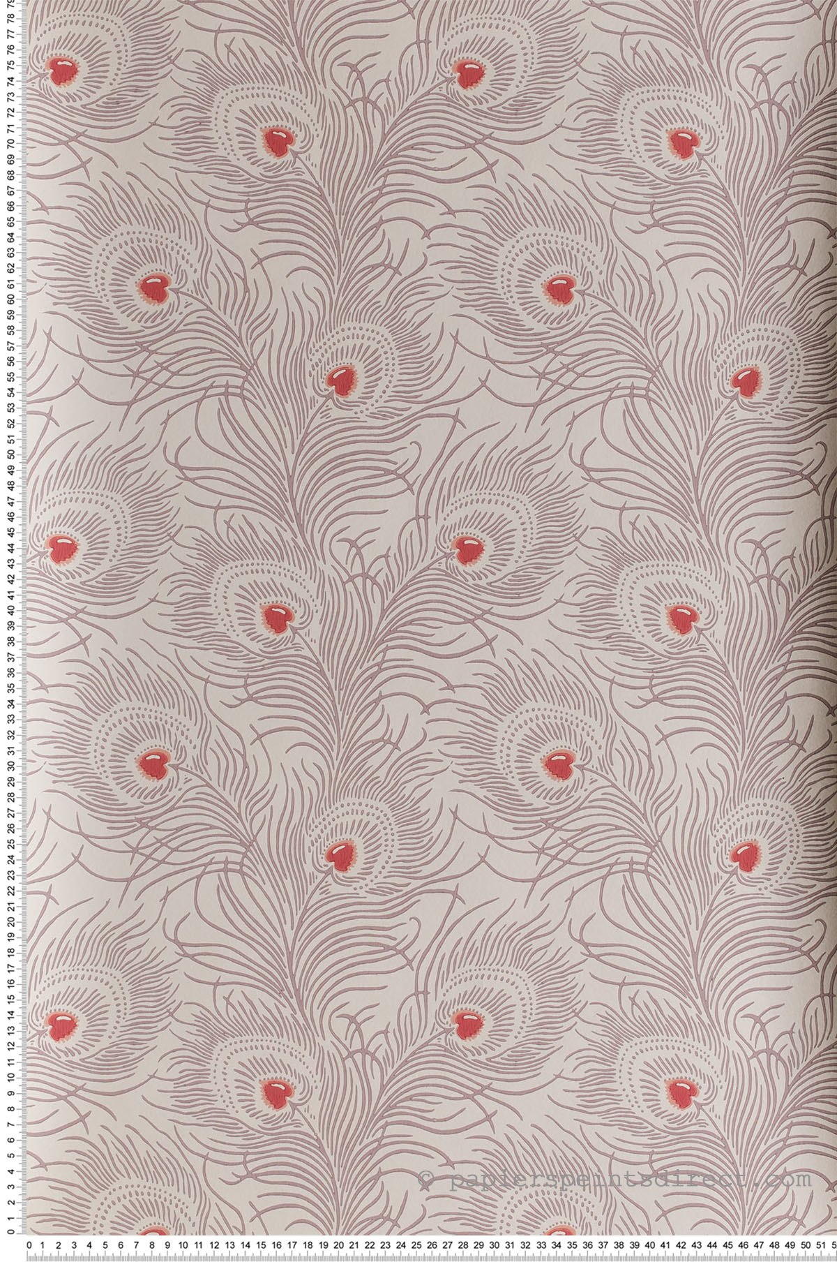 Papier peint Carlton House Terrace Valentine - Collection London Wallpapers V de Little Greene