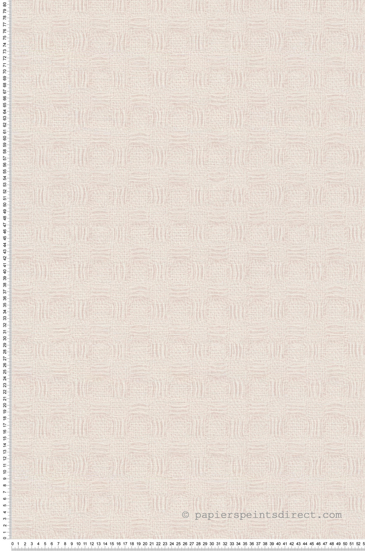 Papier peint Illusion 3D Boutis beige rosé - Abaca de Lutèce | Réf. LTC-51232407