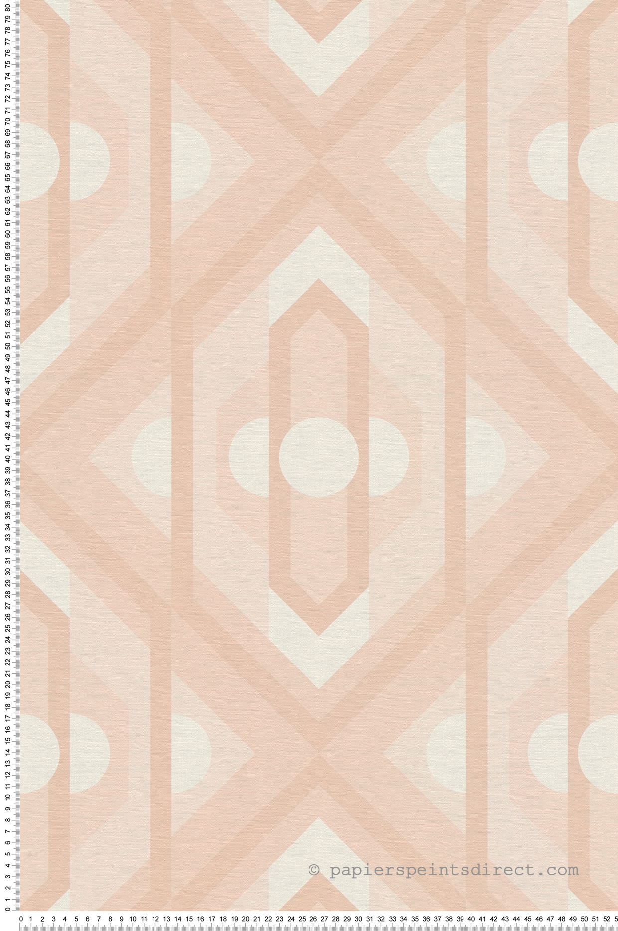 Papier peint Géométrique Vintage beige - Retro Chic d'A.S. Création | Réf. AS-395315