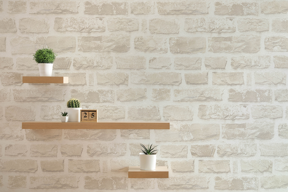 Papier peint Mur Pierres beige clair - Natural Living d'A.S. Création AMB3 | Réf. AS-386373