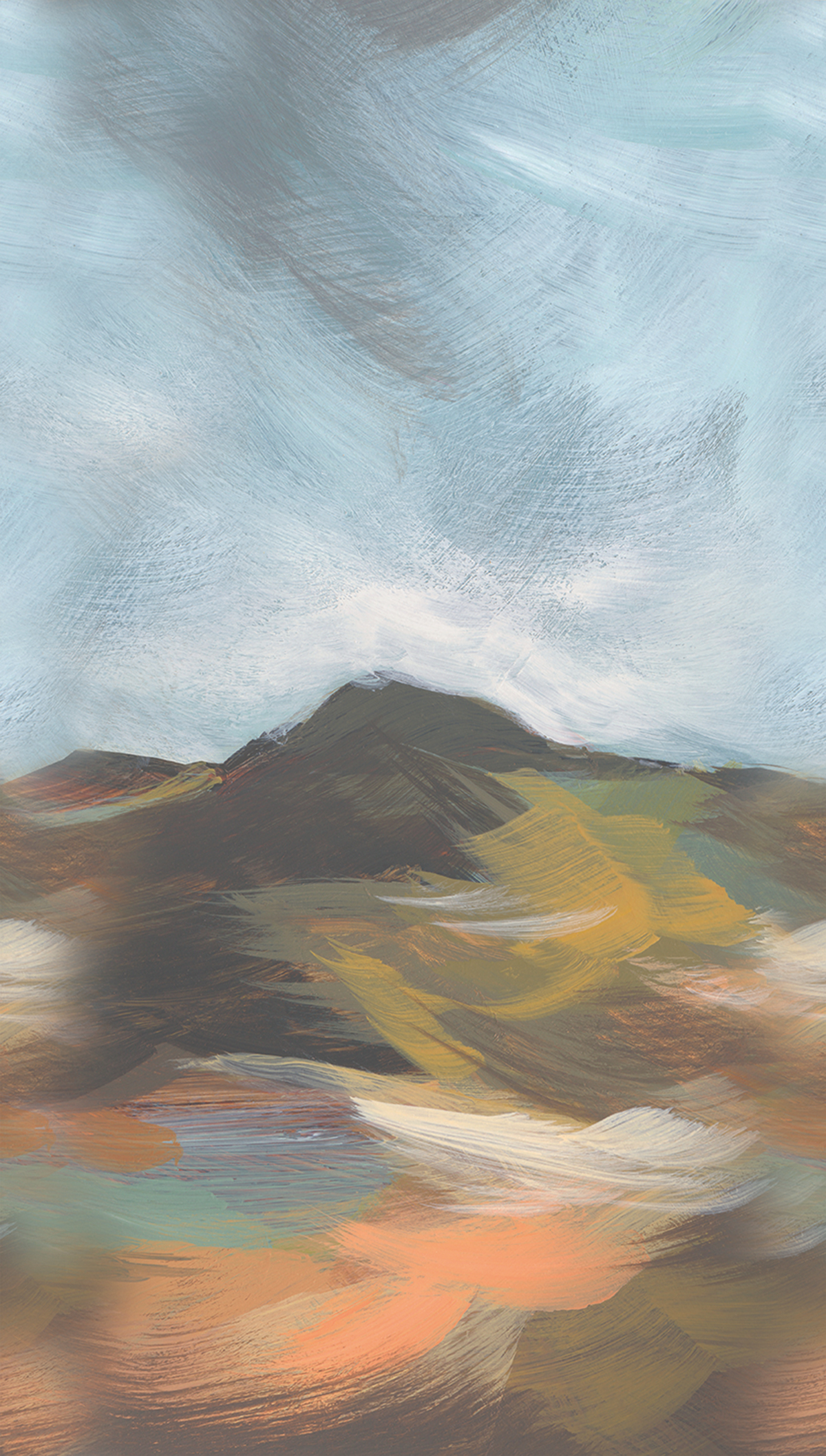 Papier peint panoramique Montagne Art multicouleurs - Vancouver de Montecolino | Réf. MC-SYD27594