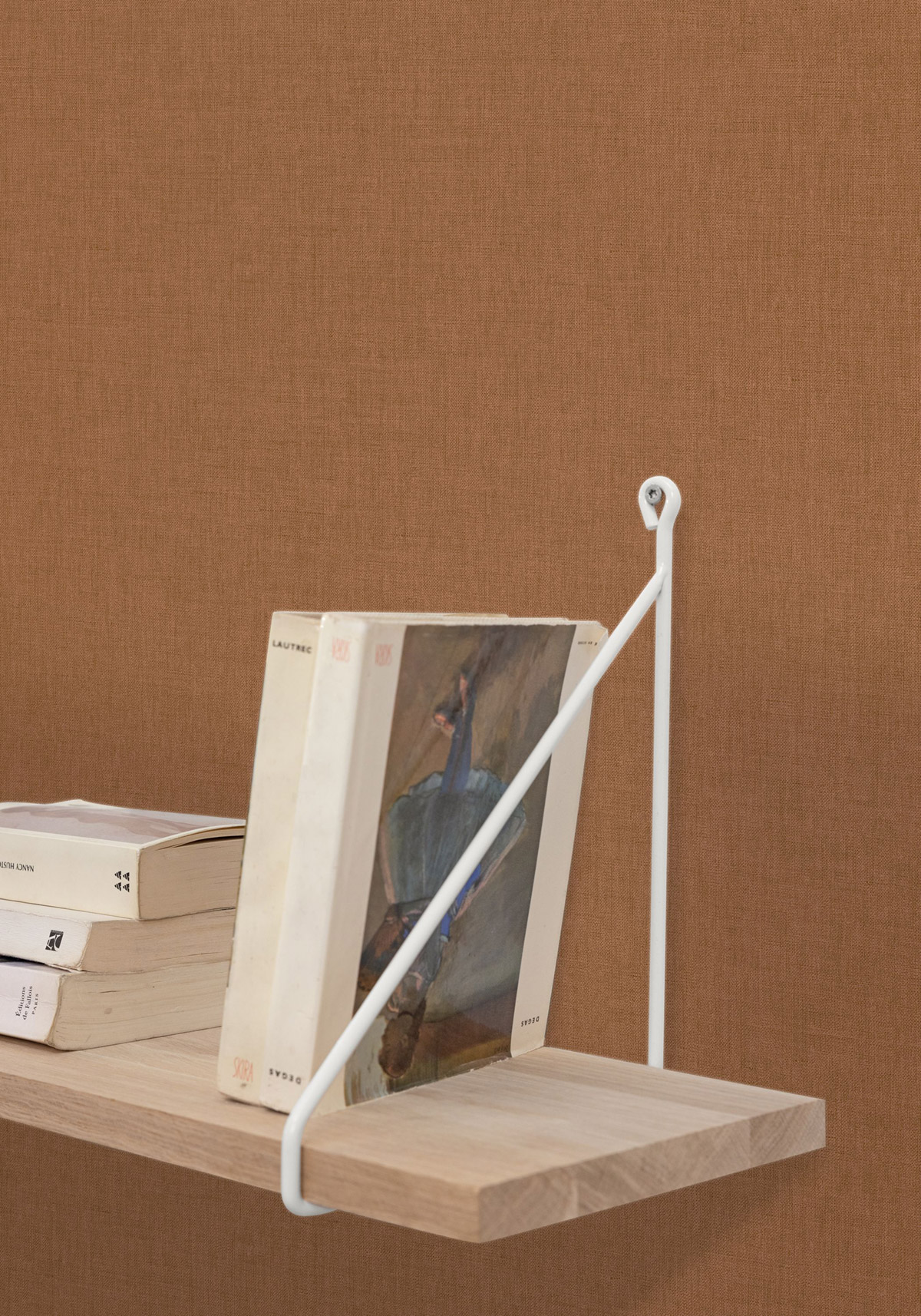 Papier peint Uni Lin curry - Balade de Casélio | Réf. BLD100602219