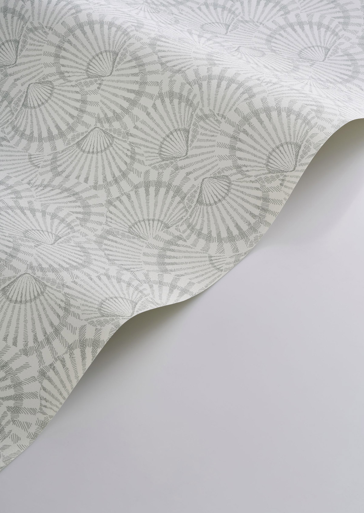 Papier peint Coquillage Saint Malo bleu blanc - Seaside de Casadéco AMB5 | Réf. SEAS201486161