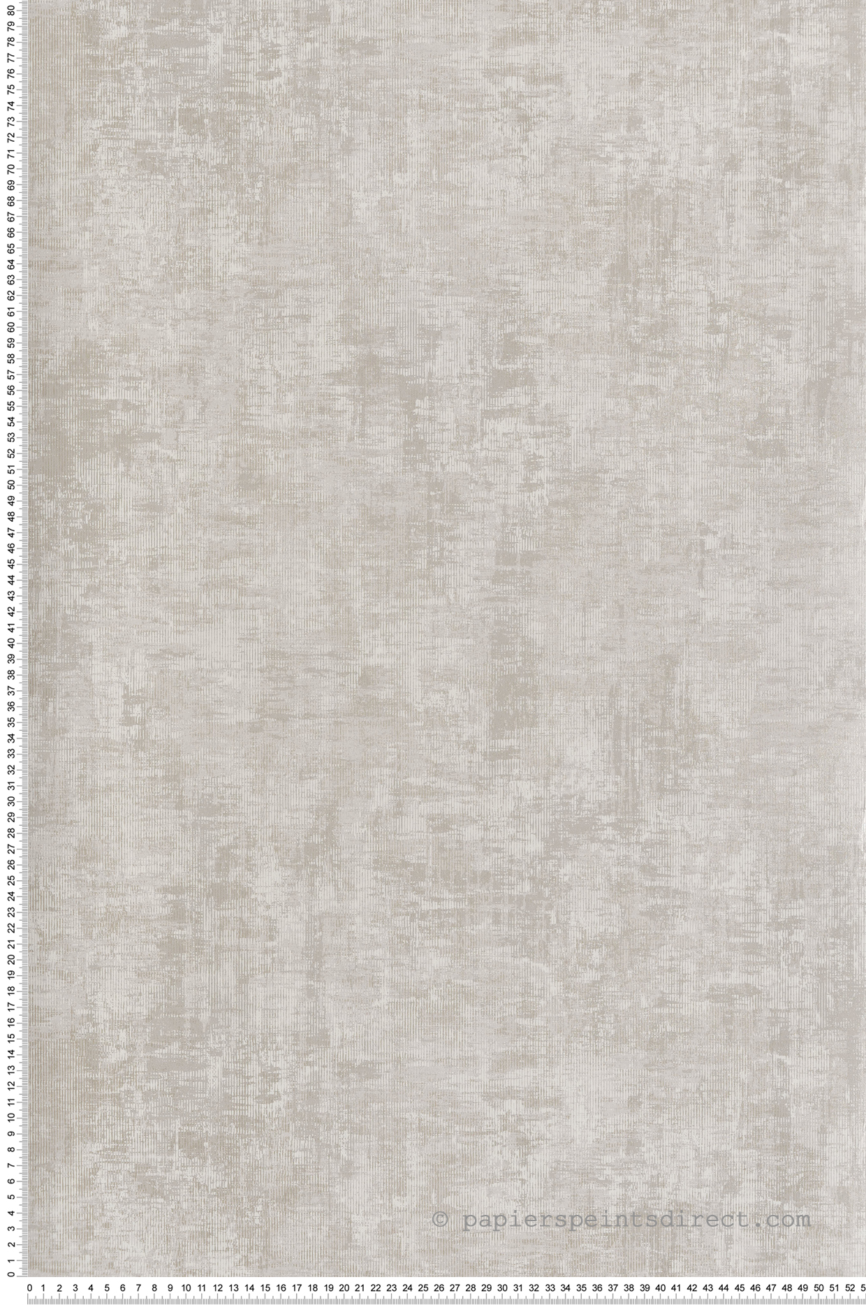 Papier peint Faux Uni Plâtre Métallisé grège - Unique de Lutèce | Réf. LTC-SP-LS5002
