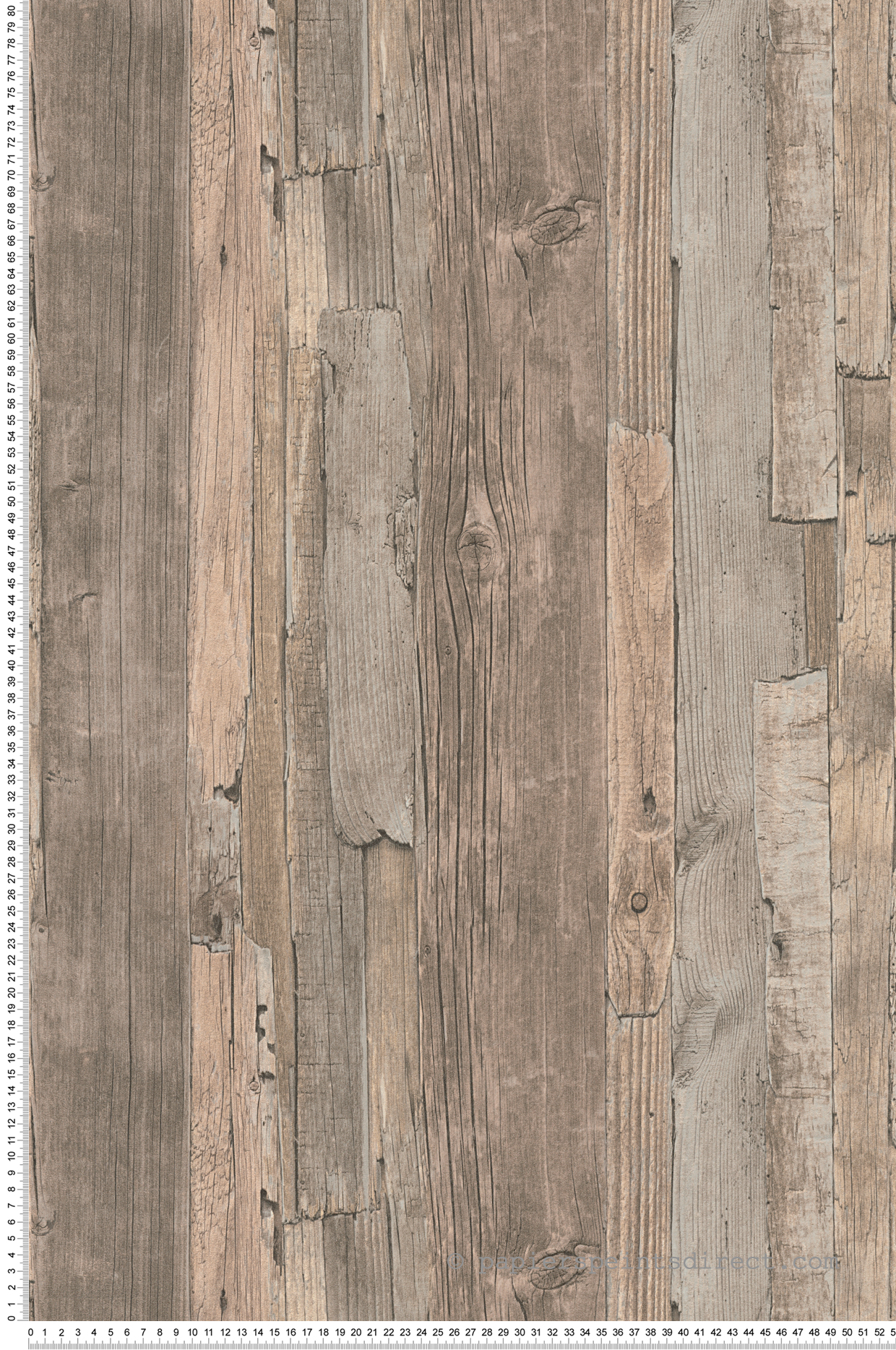 Papier peint Planche Bois marron - Elements 2 d'A.S. Création | Réf. AS-954053