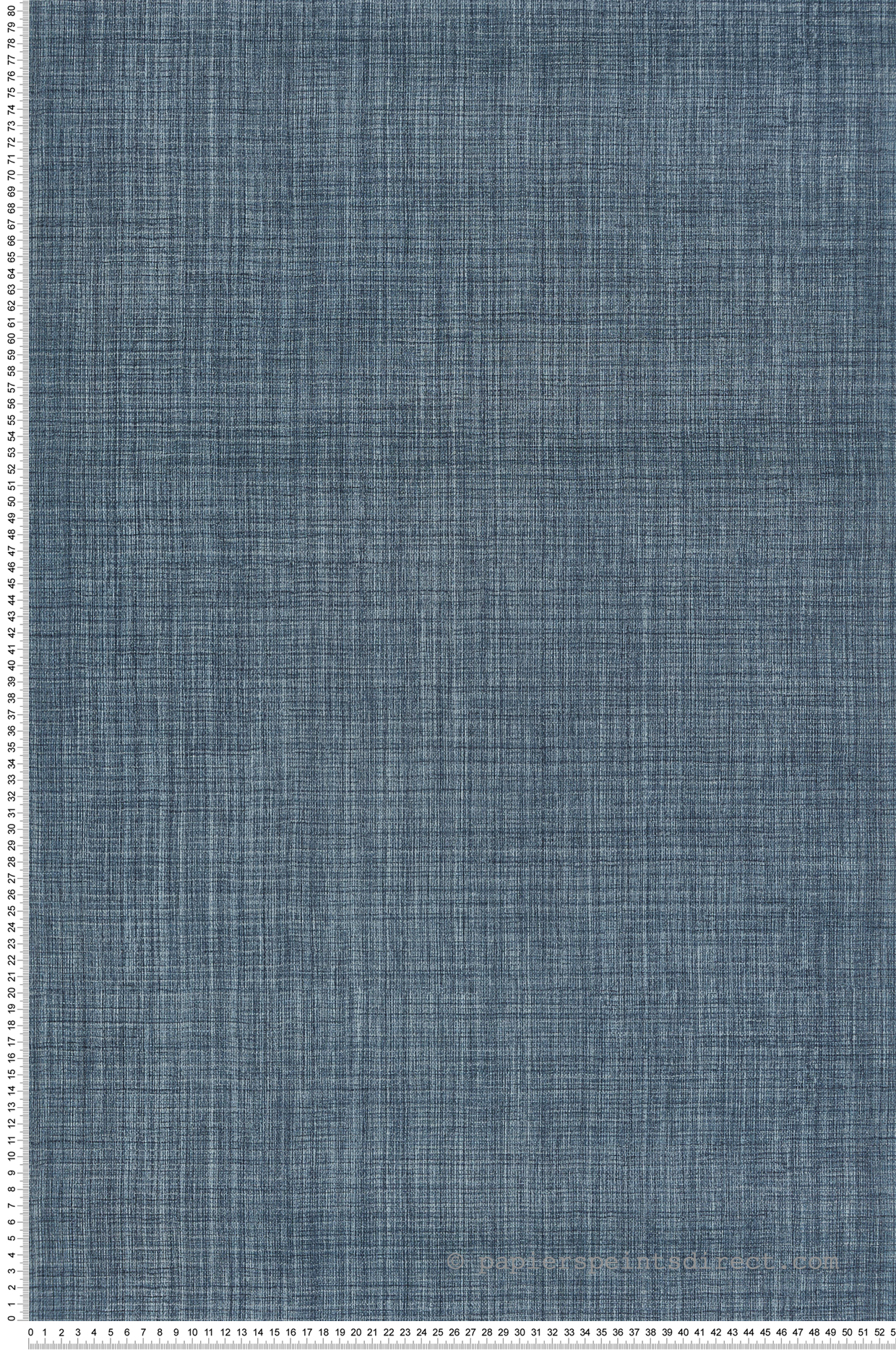 Papier peint Faux Uni Textile bleu nuit - Atacama de Montecolino | Réf. MC-IM28028