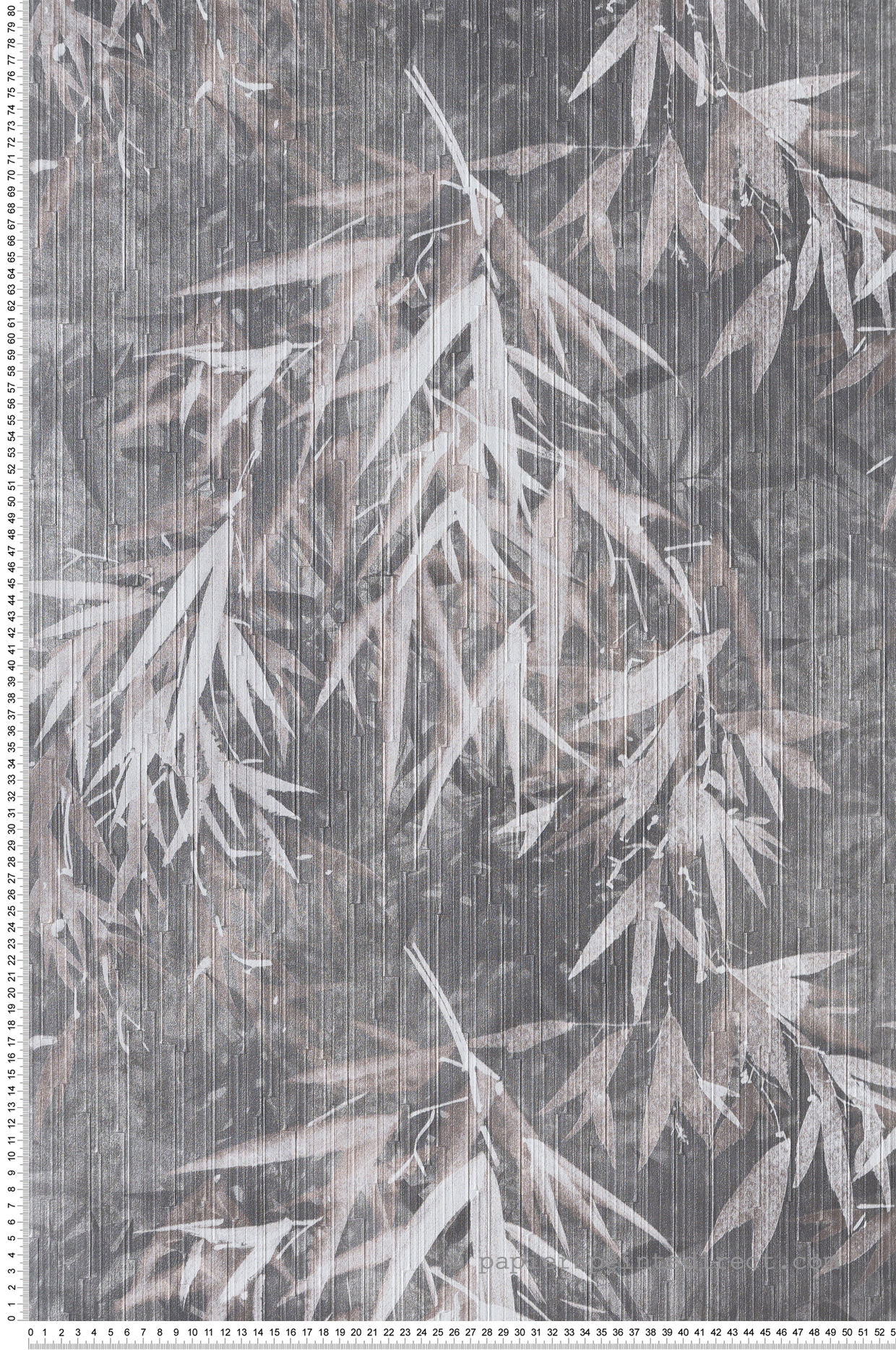 Papier peint Bambou Fargesia métal - Folium de Montecolino | Réf. MC-FO18607