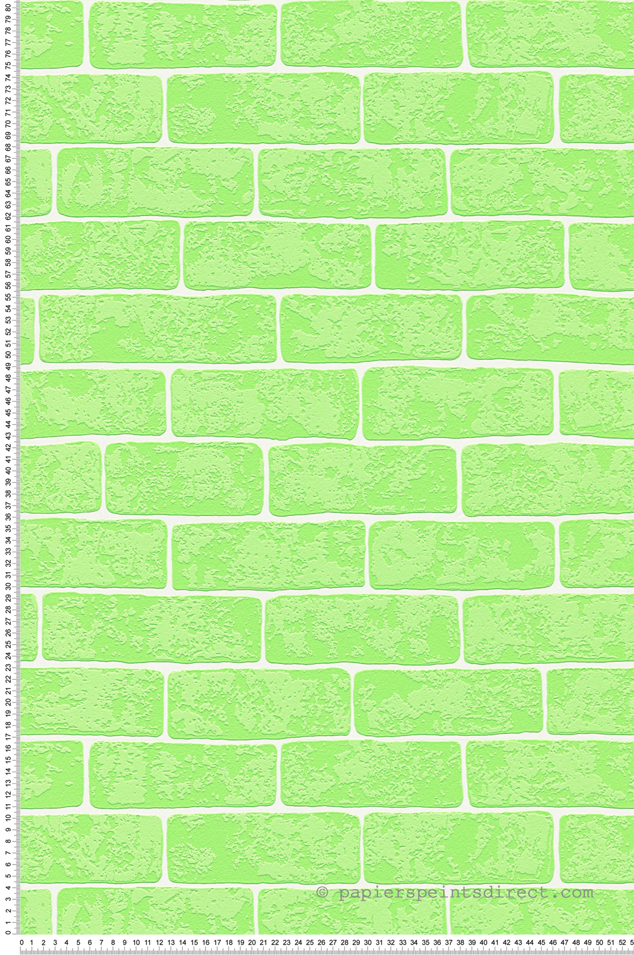 Papier peint Briques vertes - Wood N Stone 2 d'AS Création | Réf. SP04320