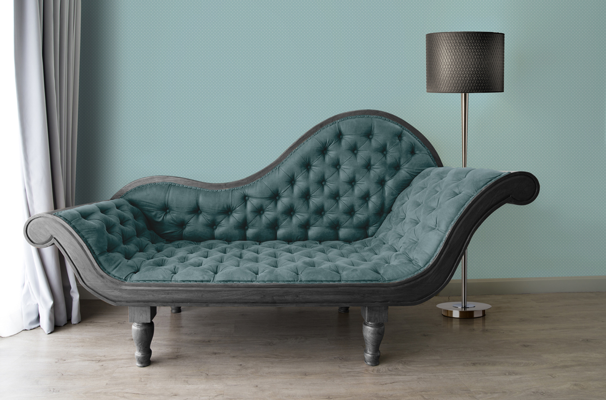 Papier peint Pois Charme turquoise blanc - Maison Charme d'A.S. Création | Réf. AS-390705