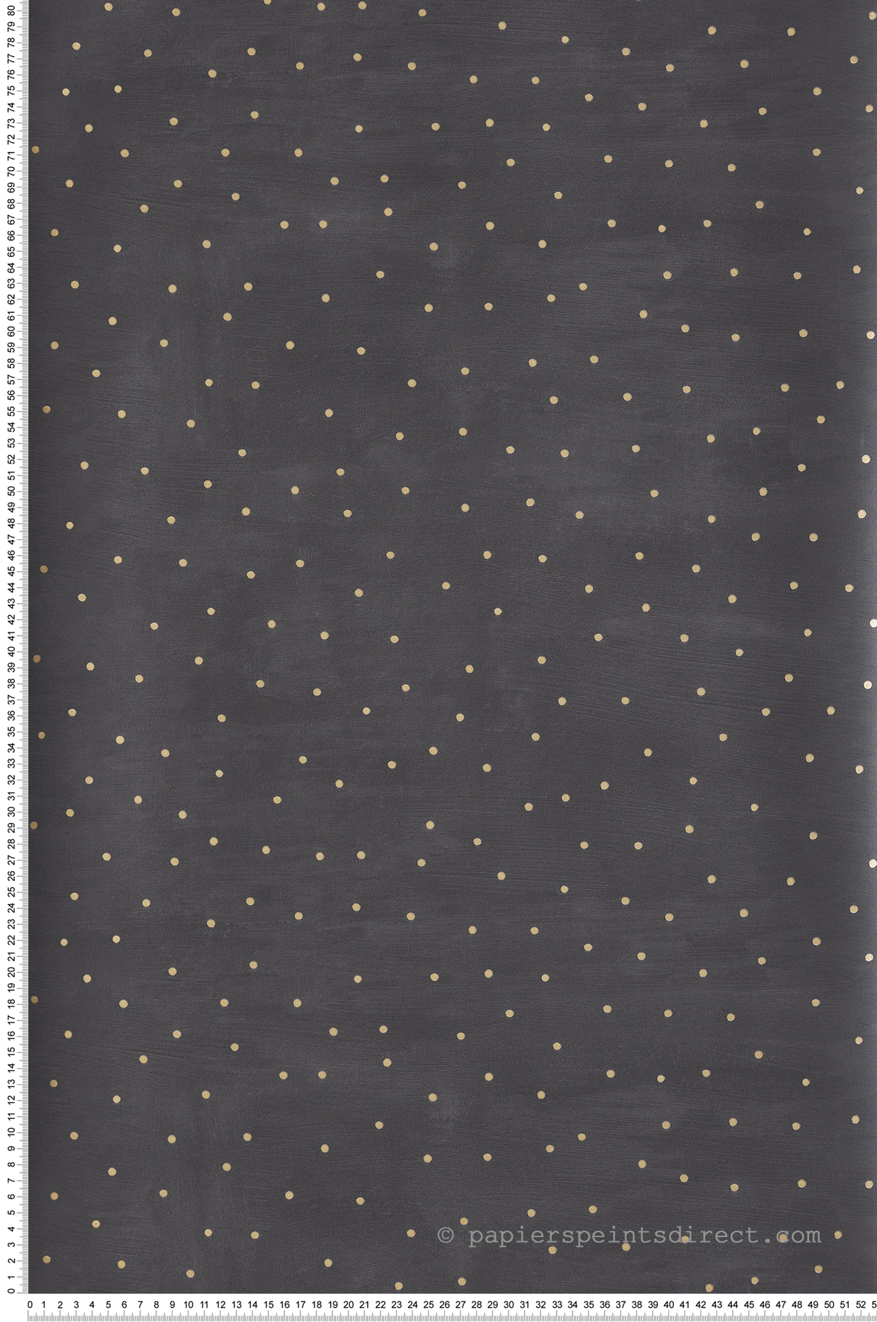 Papier peint Pois Danse noir et doré - Imagination de Casélio | Réf. IMG102209008