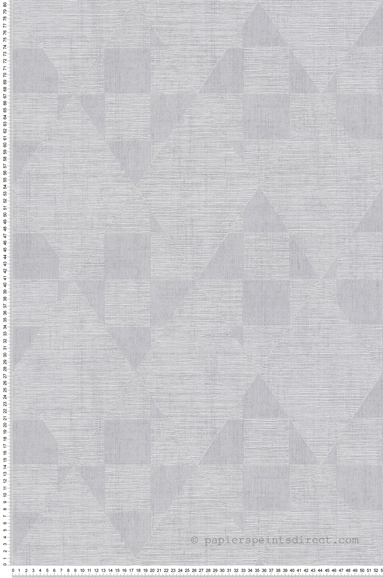 Papier peint Métallisé Matière Losange gris fer - Titanium 3 d'AS Création | Réf. SP15587