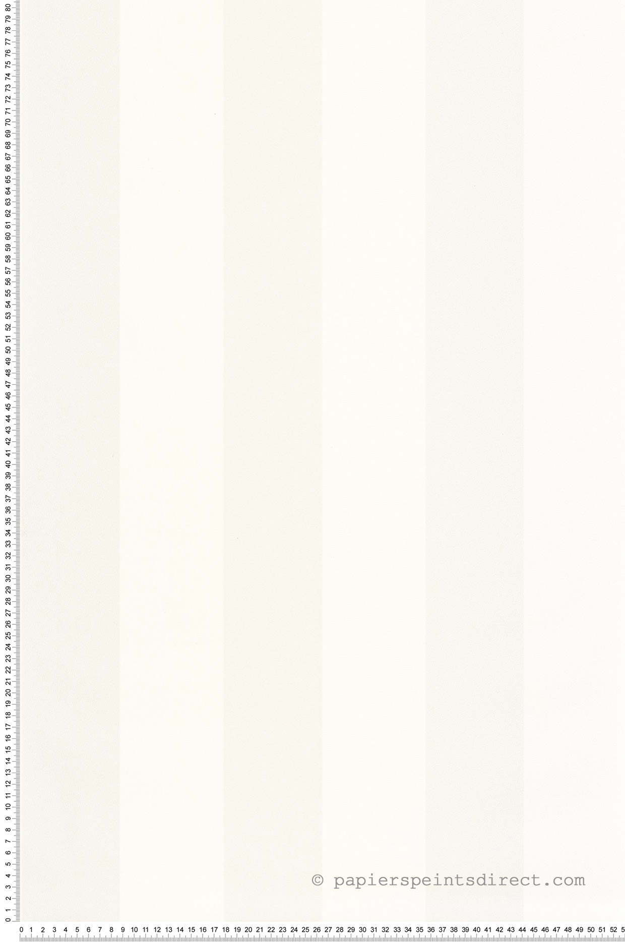Papier peint Rayures Wide Lines blanc irisé - Basics de Casélio | Réf. BAI104020000