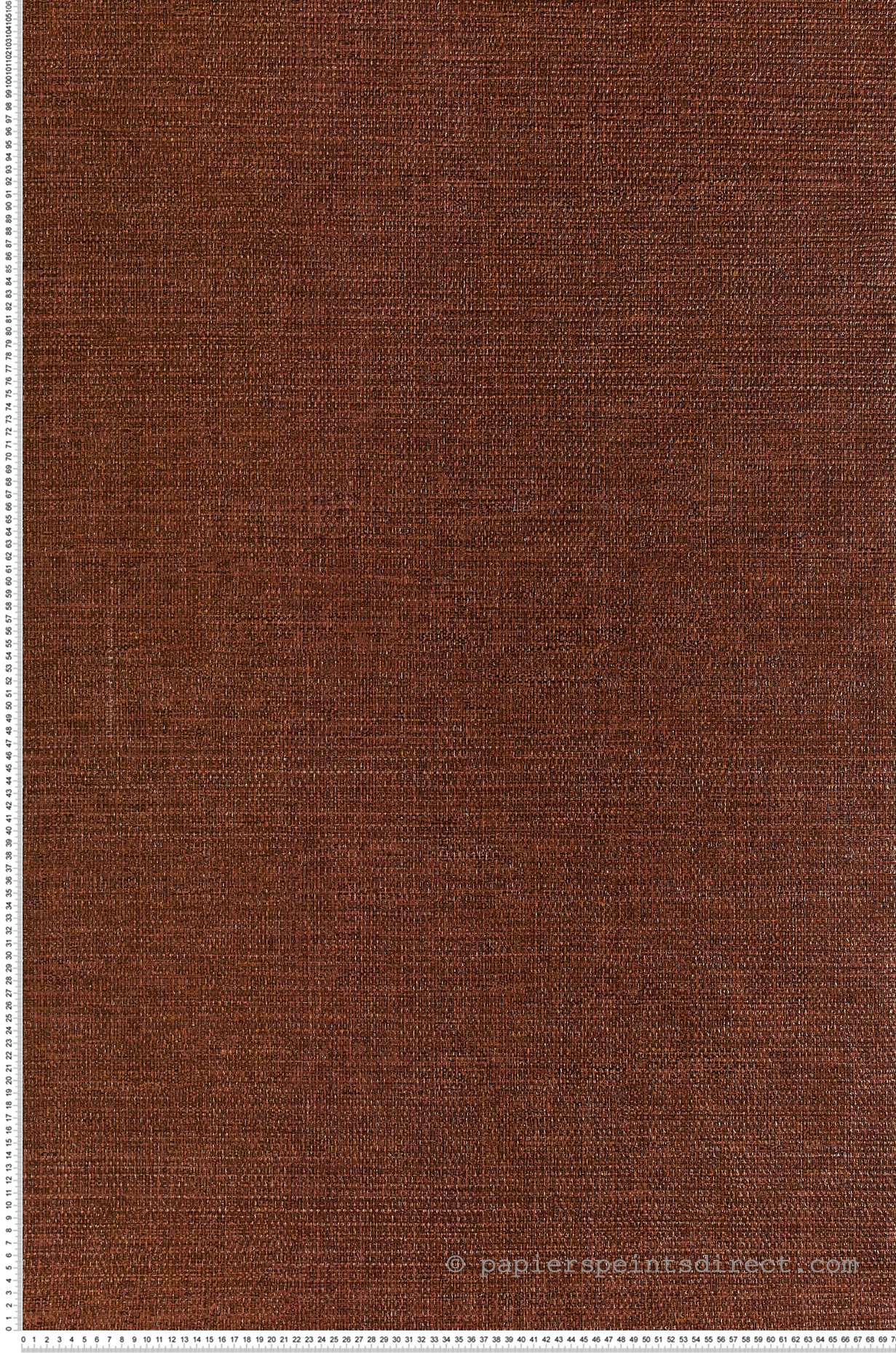 Papier peint Faux-uni Carioca Bordeaux - Rio Madeira de Casamance | Réf. CAS-74250916