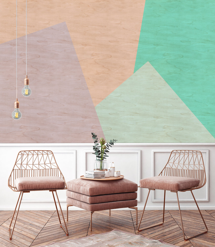 Papier peint panoramique Bois Scandinave Inlay 1 - Référence DD114602 - Intissé 200g/m2 - Standard 400 x 270