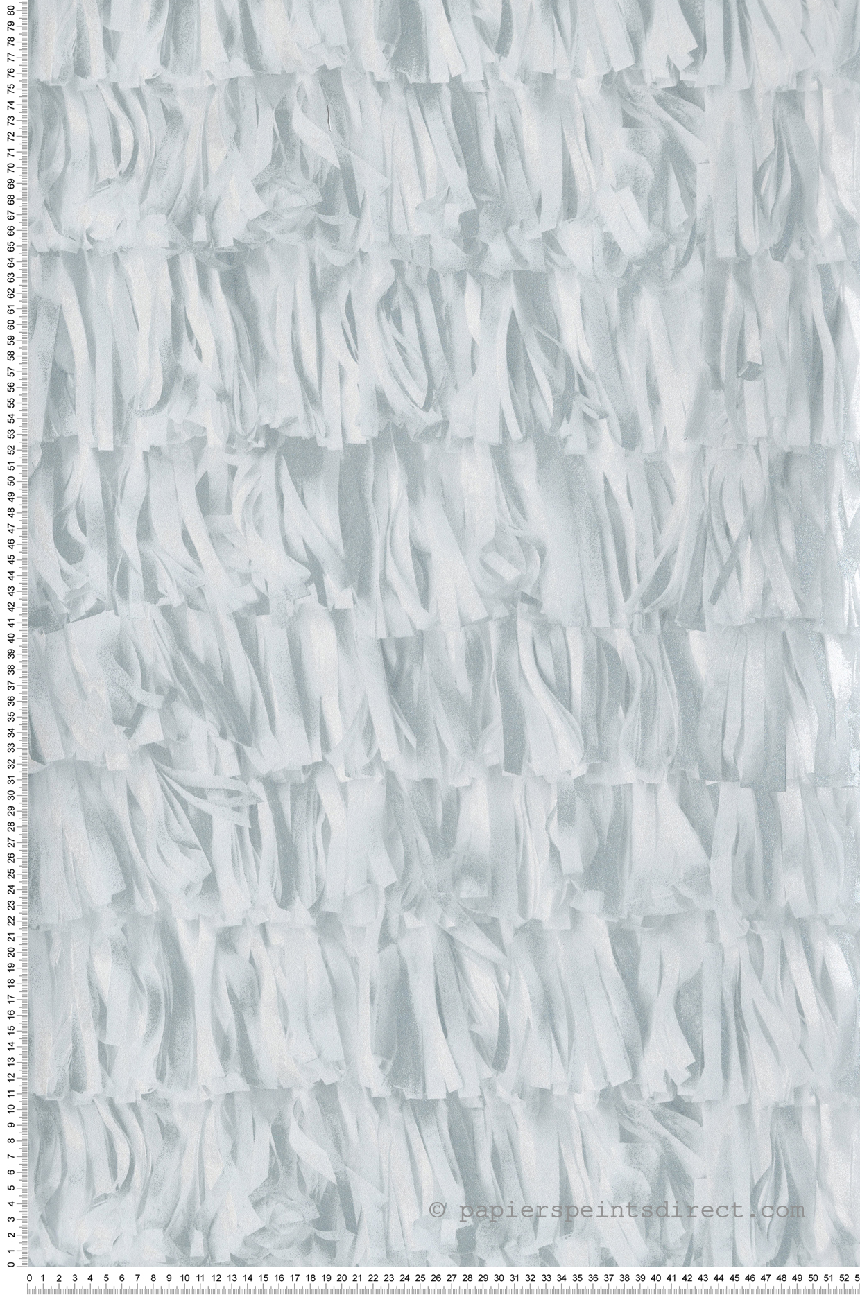 Papier peint Assemblage Frange bleu - Pearl de Montecolino | Réf. MC-65314