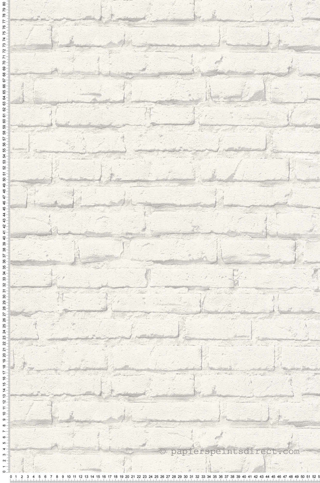 Papier peint Briques blanches gris - Elements 2 d'A.S. Création | Réf. AS-343992