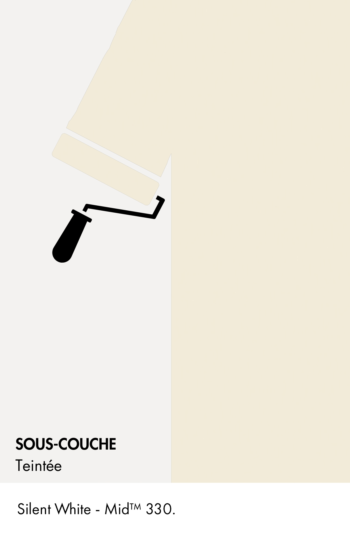 Sous-couche teintée Little Greene Silent White Mid n°330