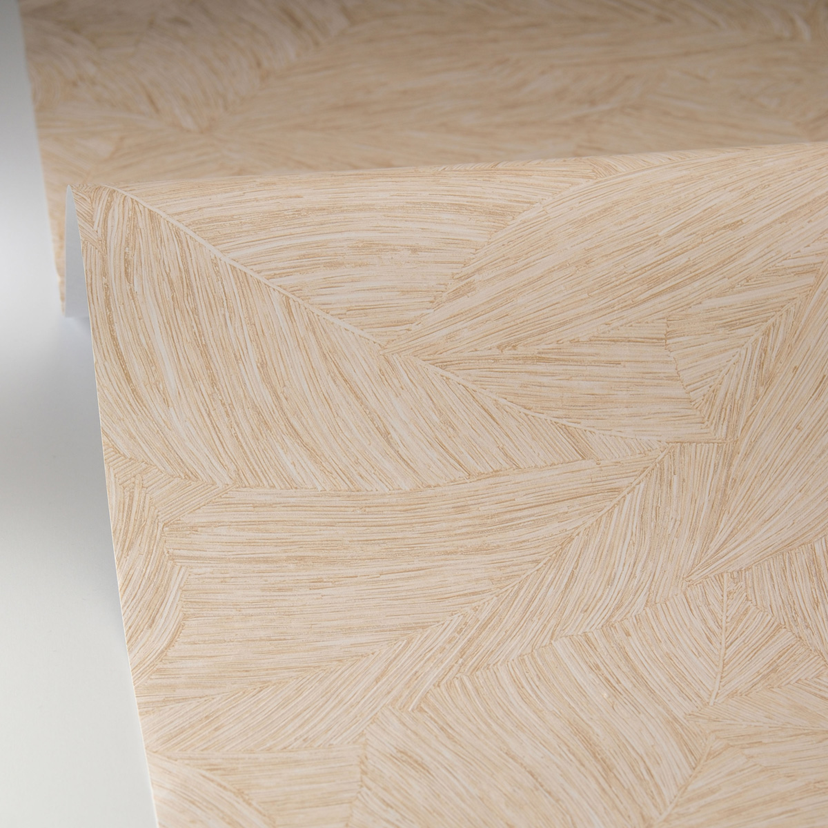 Papier peint Feuille Liège Archipel beige - Borneo de Casélio AMBV| Réf. BORN106511010