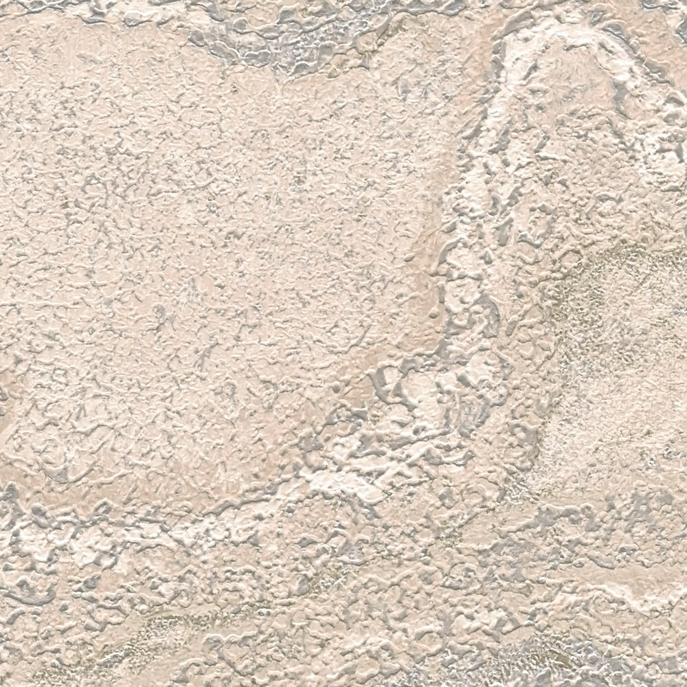 Papier peint Pierre Précieuse Métallisé beige argenté - Stories of Life d'A.S. Création AMB3 | Réf. AS-396596