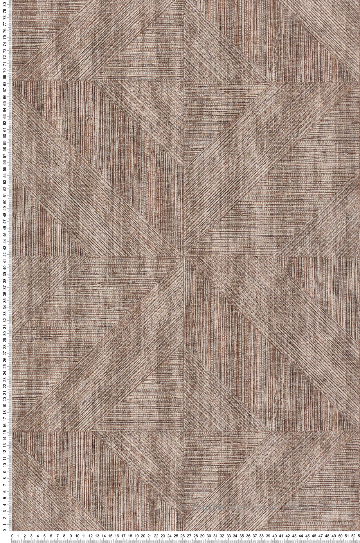 Papier peint Géométrique Texturé beige brun - Atacama de Montecolino | Réf. MC-IM28010