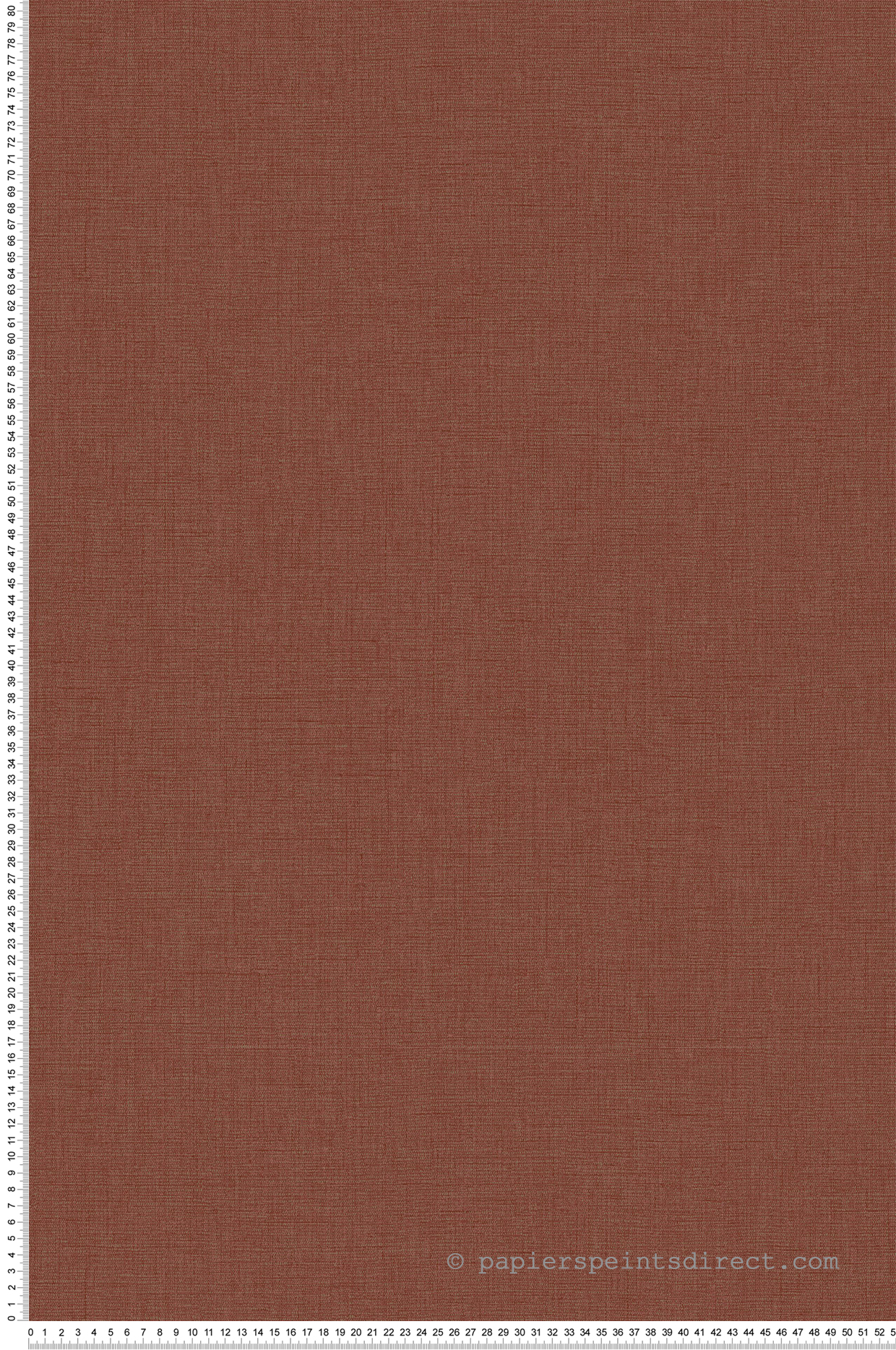 Papier peint Uni Lin Caractère rouge - Seaside de Casadéco | Réf. SEAS201178505