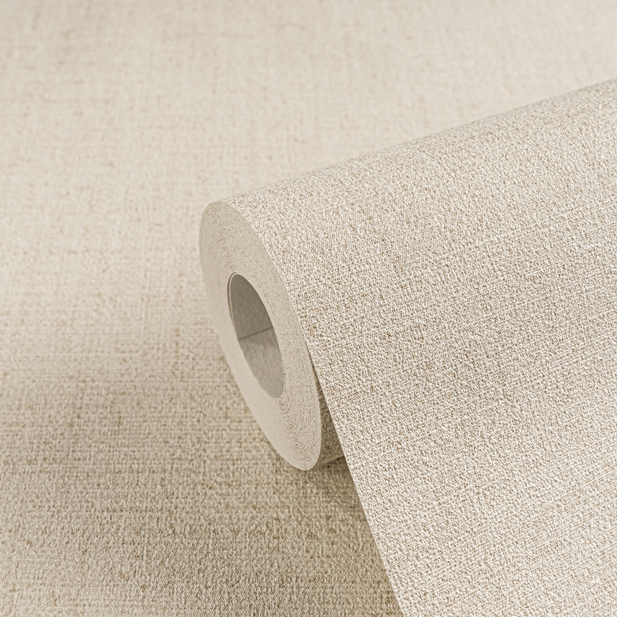 Papier peint Uni Tissage Métallisé blanc cassé - Cosmoliving d'A.S. Création ZOOM | Réf. AS-790663