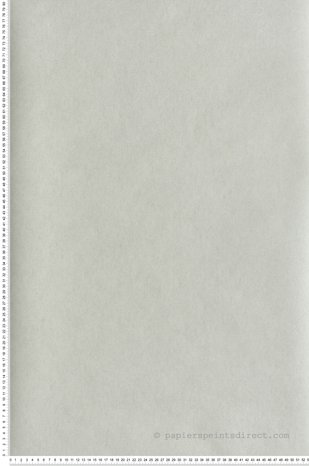 Papier peint Faux Uni Coton Rythm gris vert - Kimono de Masureel | Réf. MAS-RYT009