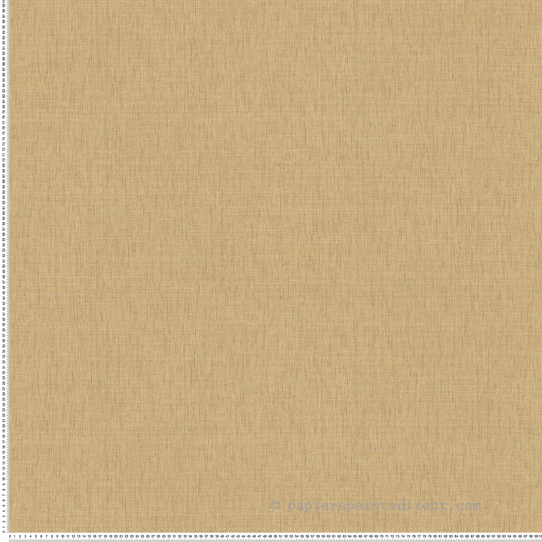 Papier peint Uni Effet Lin Fibra camel - Tressora de Casamance | Réf. CAS-76954384