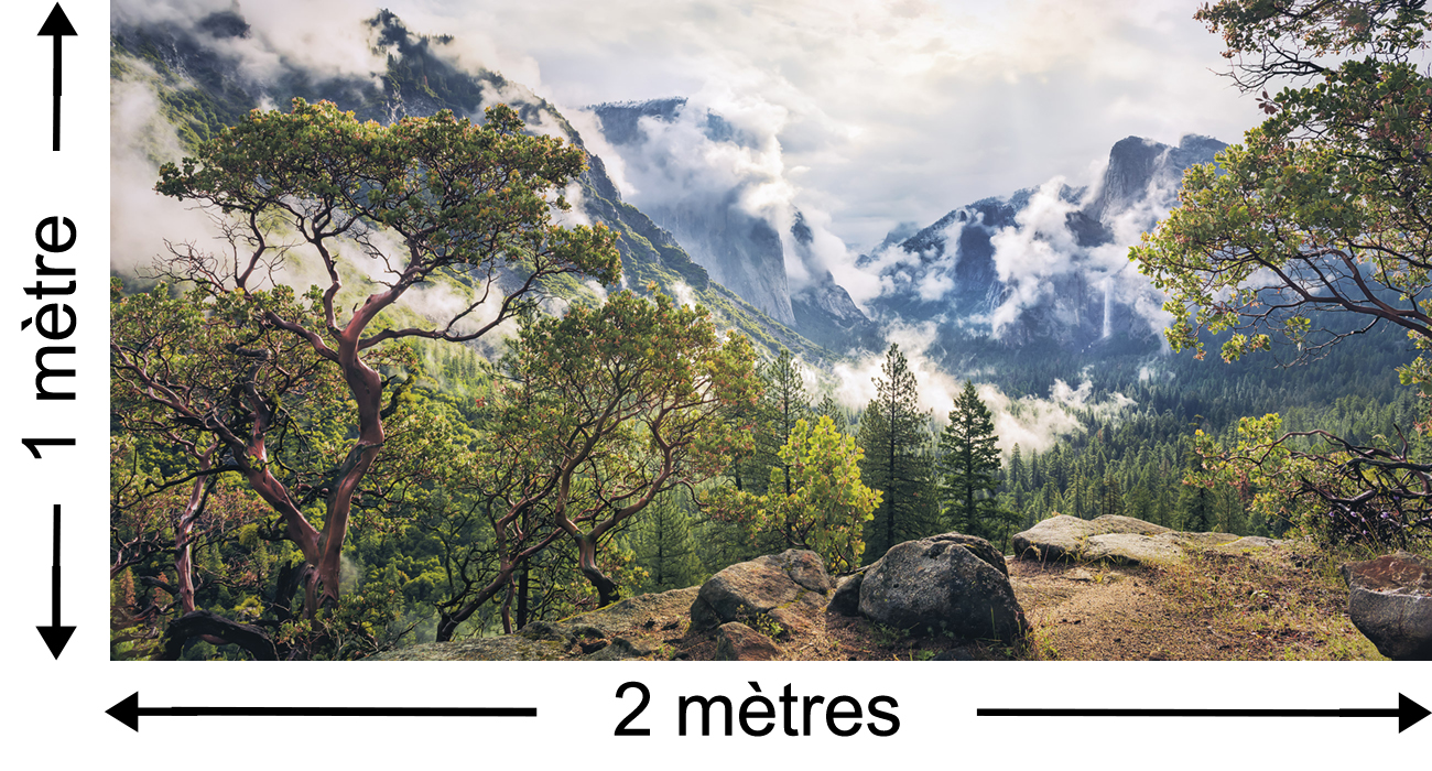 Panoramique Unique Paradise - Papier peint Komar